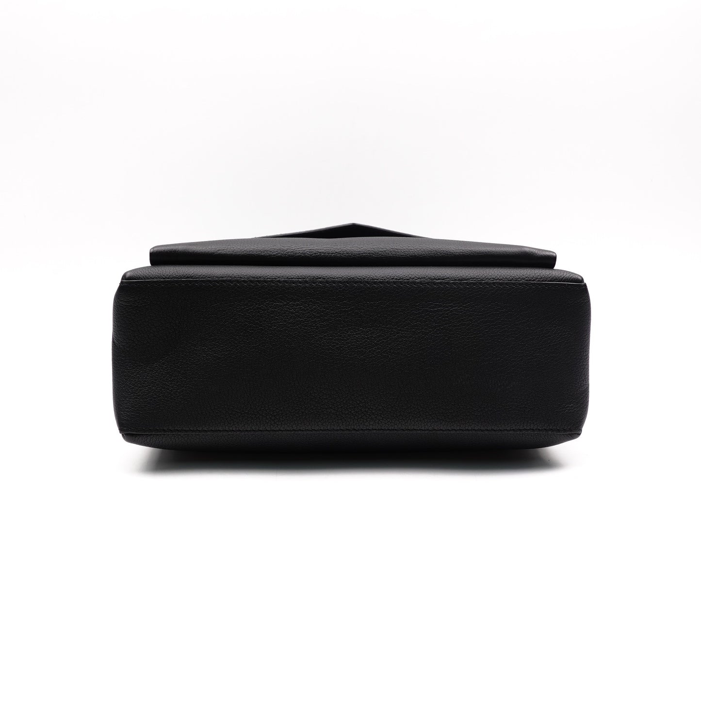 Pre-owned Louis Vuitton Lockme BB Black Calfskin Shoulder Bag