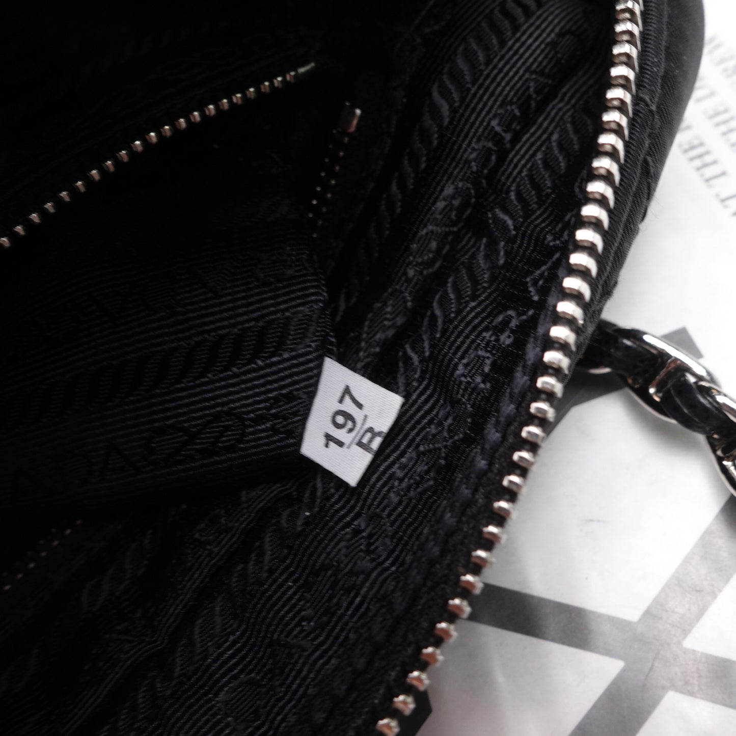 Pre-owned Prada Camera Black Nylon Shoulder Bag