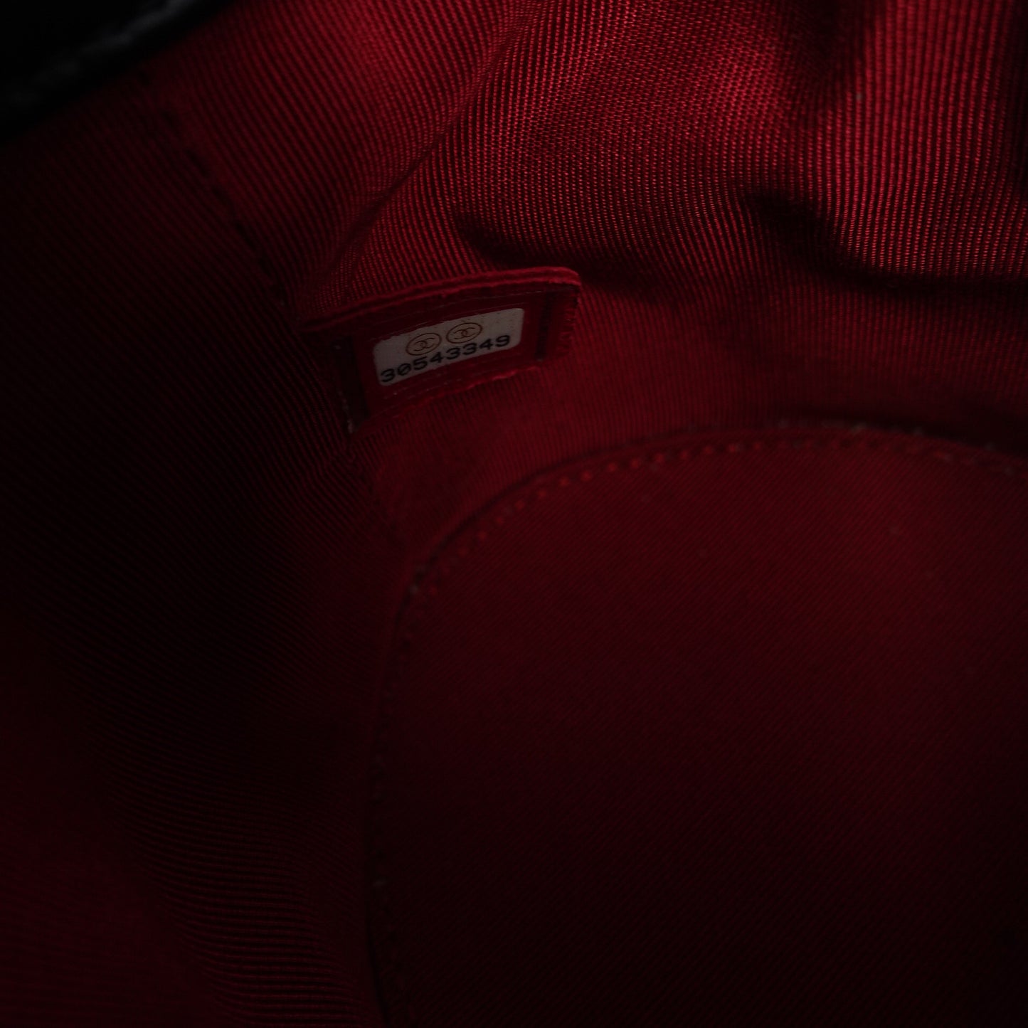 Pre-Owned Chanel Black Calfskin Bucket Bag