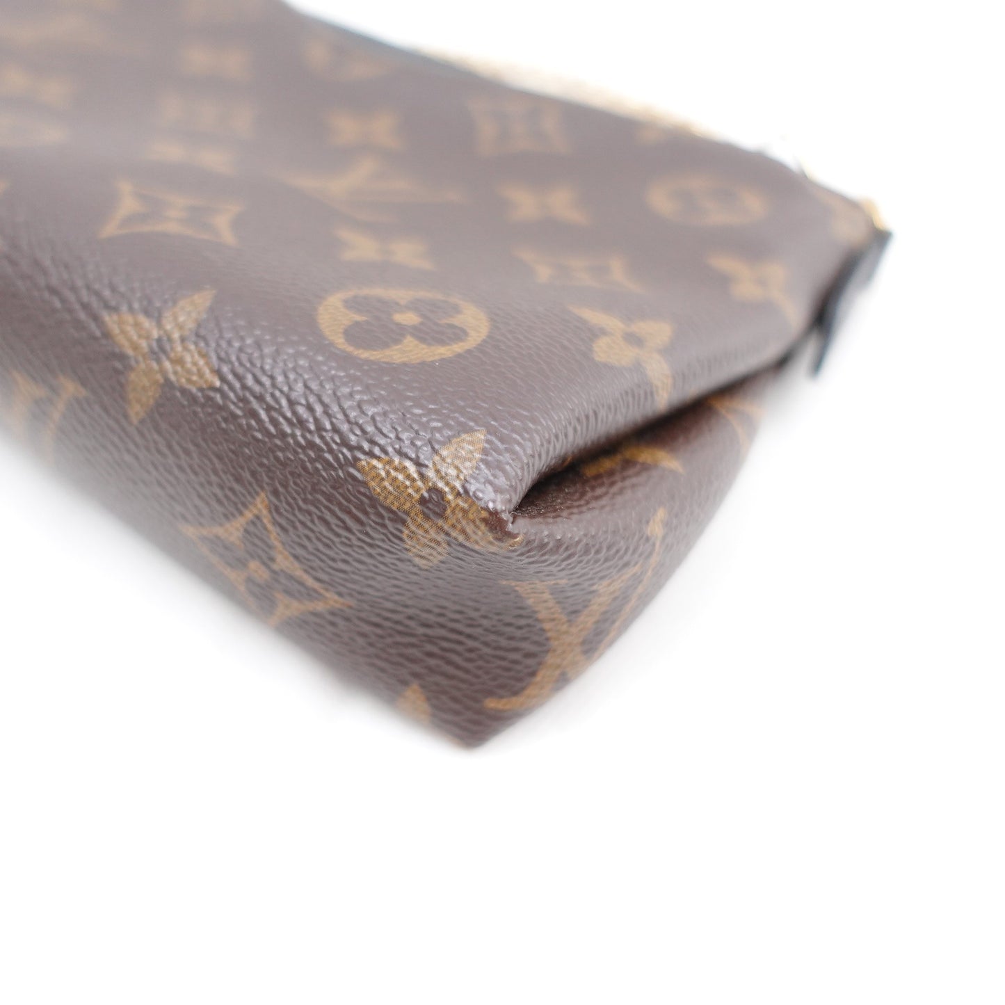 Pre-Owned Louis Vuitton Pallas Clutch Monogram Coated Canvas Shoulder Bag T10299445