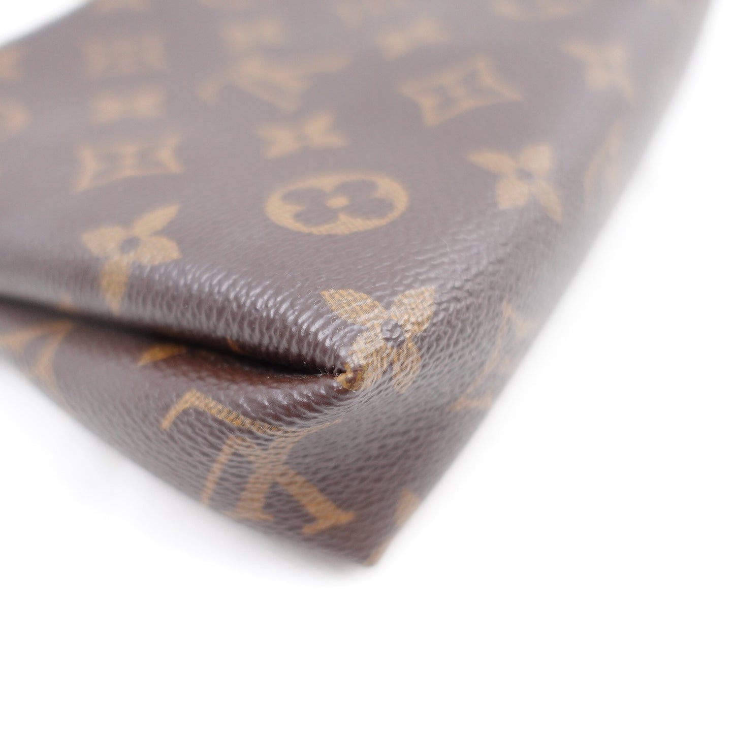 Pre-Owned Louis Vuitton Pallas Clutch Monogram Coated Canvas Shoulder Bag T10299445