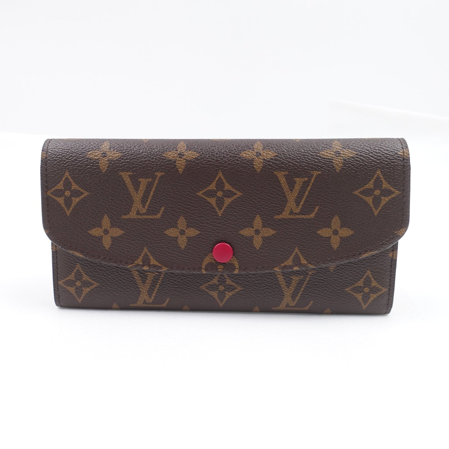Pre-owned Louis Vuitton Emilie Monogram Coated Canvas Wallet