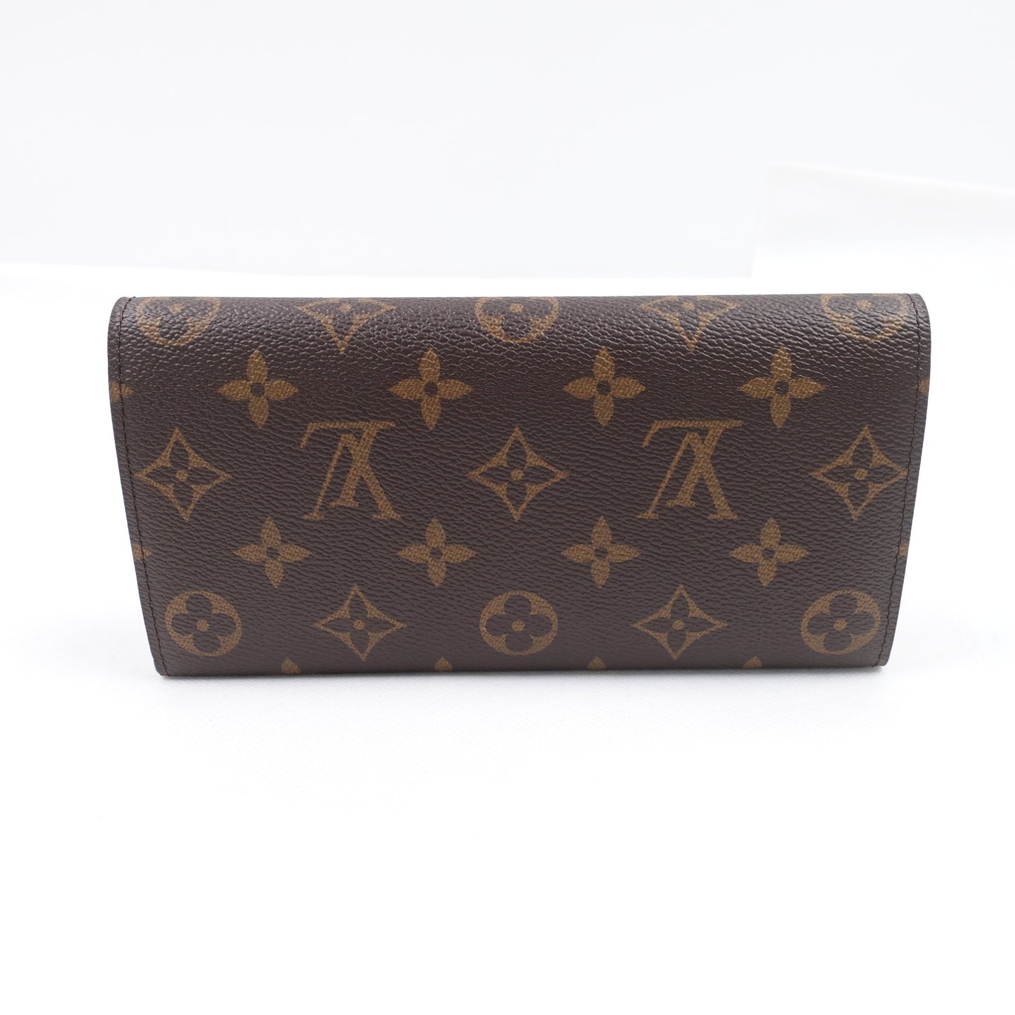 Pre-owned Louis Vuitton Emilie Monogram Coated Canvas Wallet