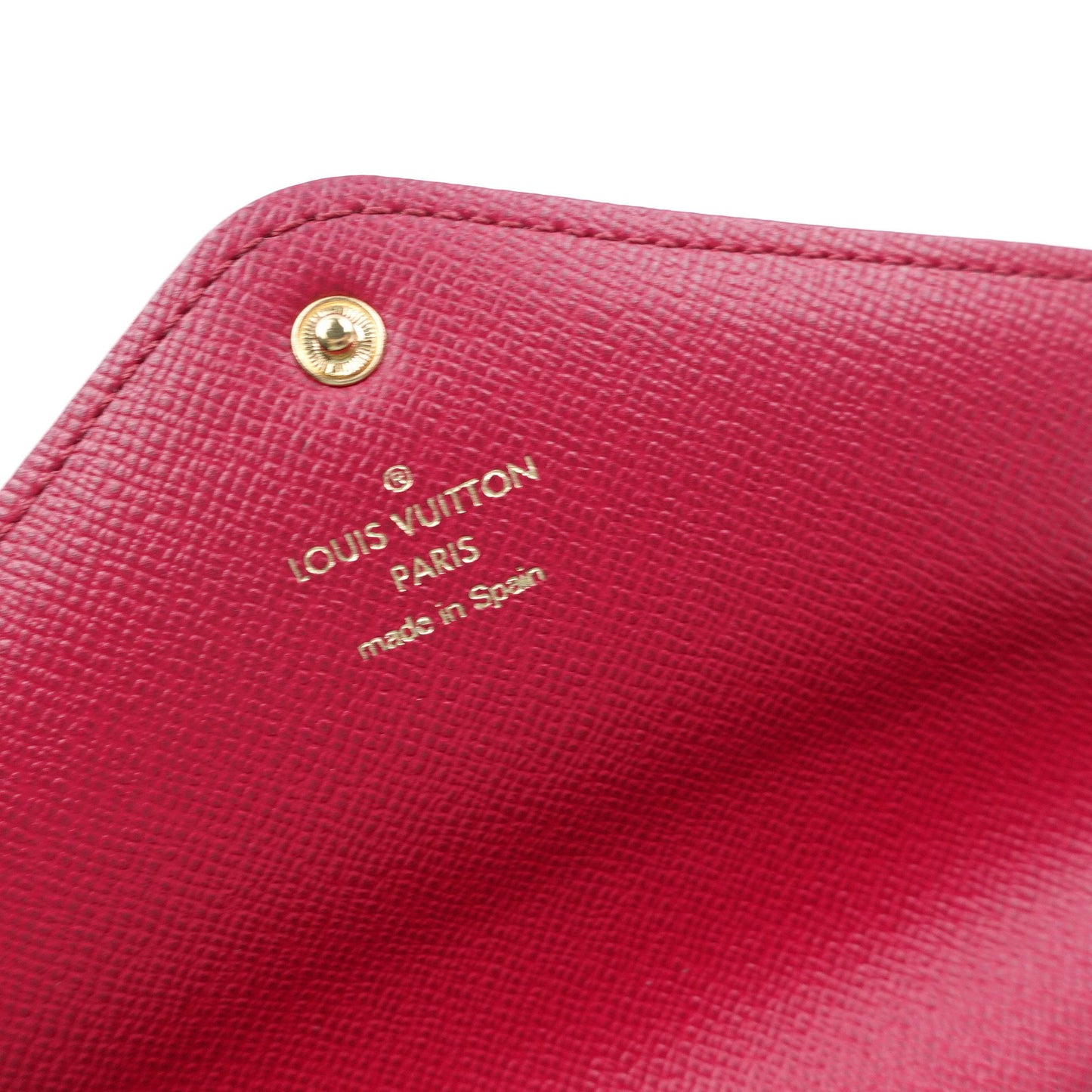 Pre-owned Louis Vuitton Josephine Monogram Coated Canvas Wallet