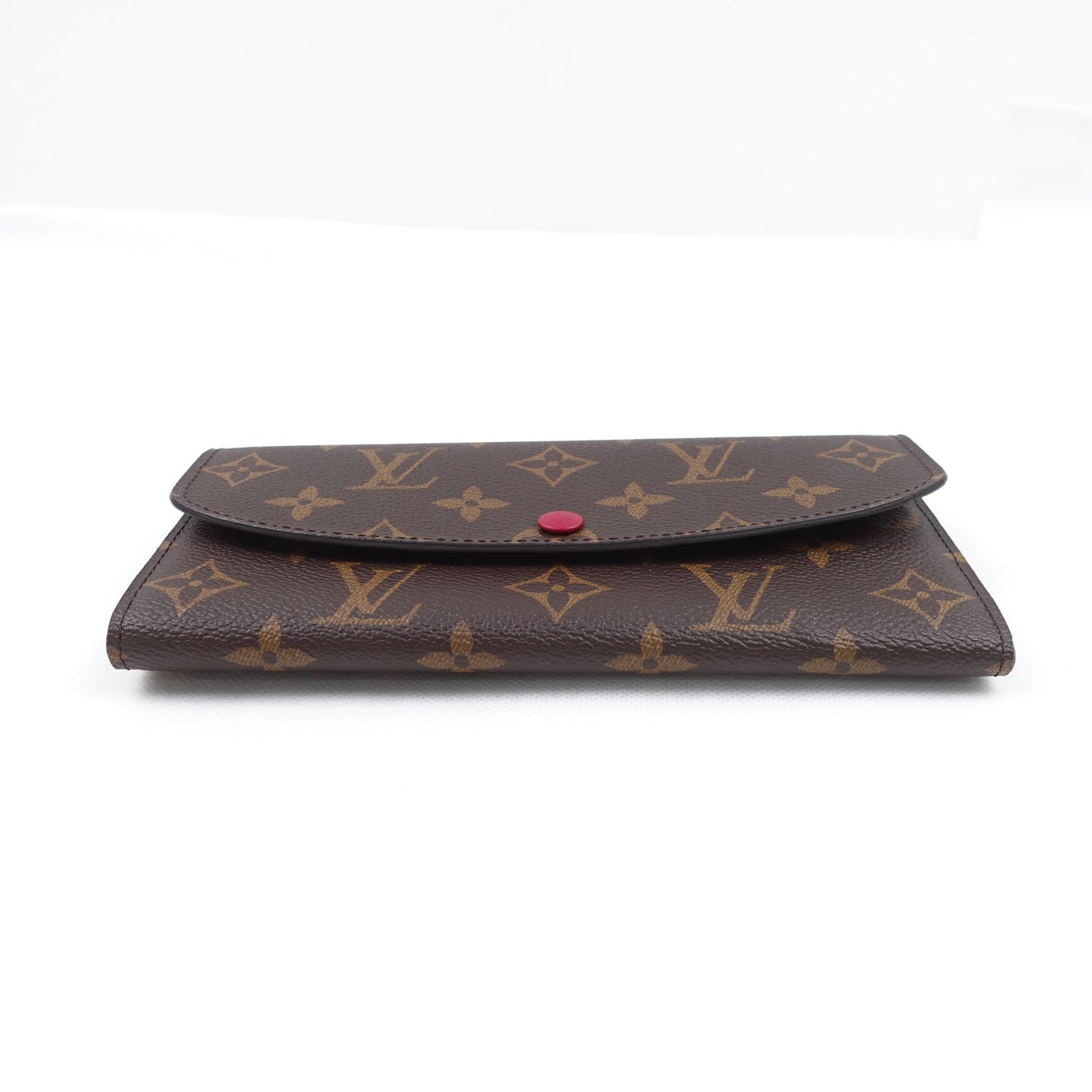Pre-owned Louis Vuitton Emilie Monogram Coated Canvas Wallet