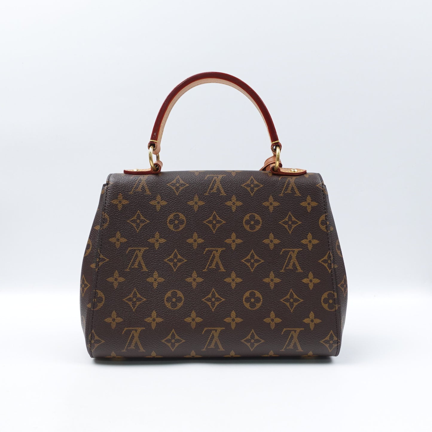 Pre-owned Louis Vuitton Cluny Monogram Coated Canvas Cross Body Bag