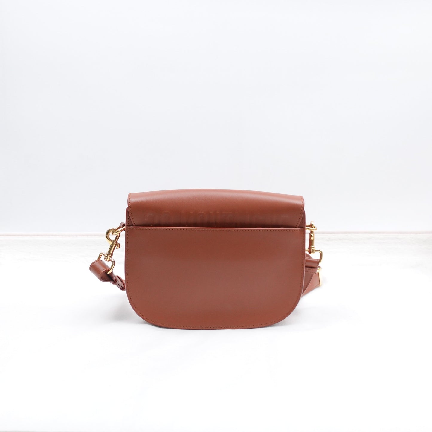 Pre-owned Dior Bobby Brown Calfskin Shoulder Bag T10315586