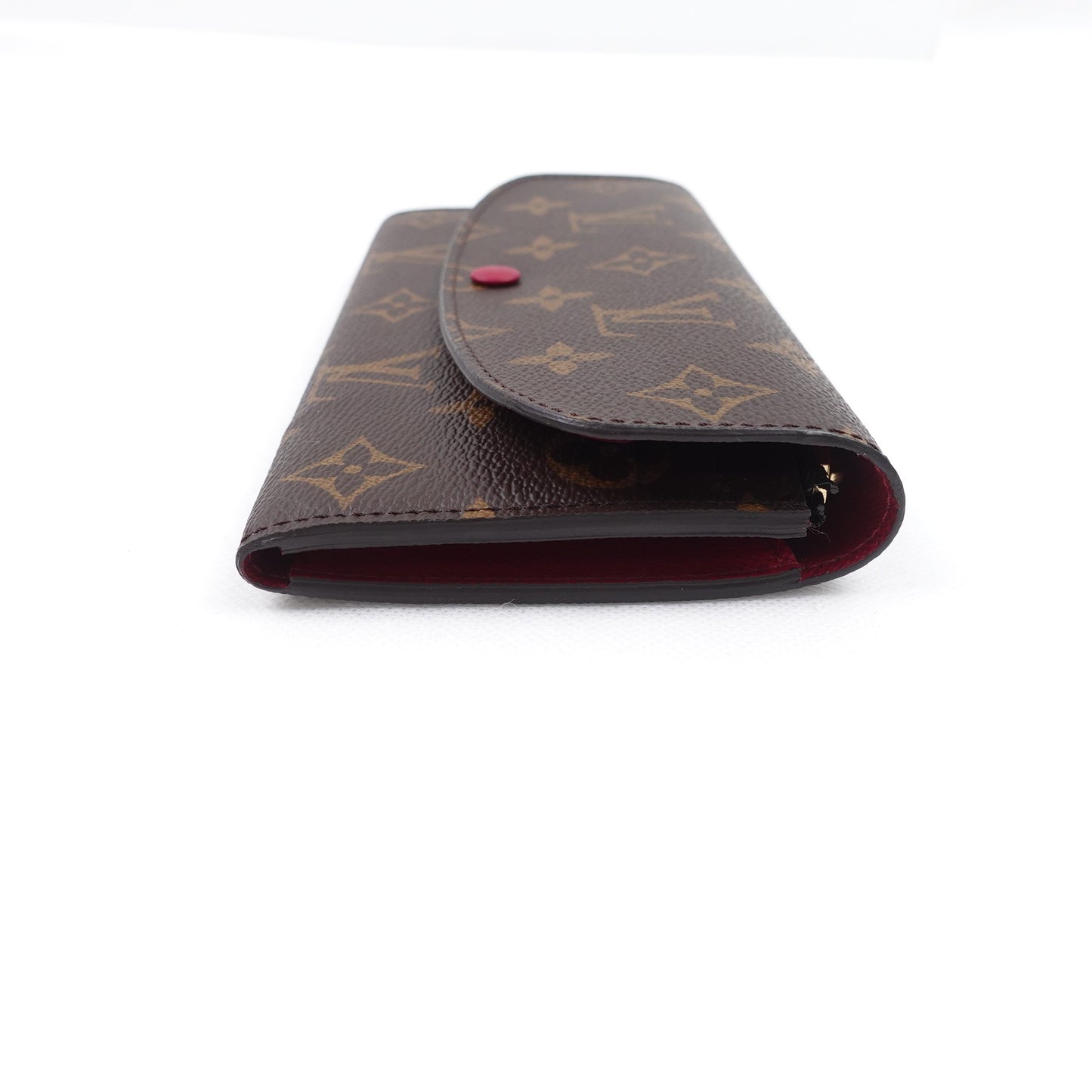 Pre-owned Louis Vuitton Emilie Monogram Coated Canvas Wallet