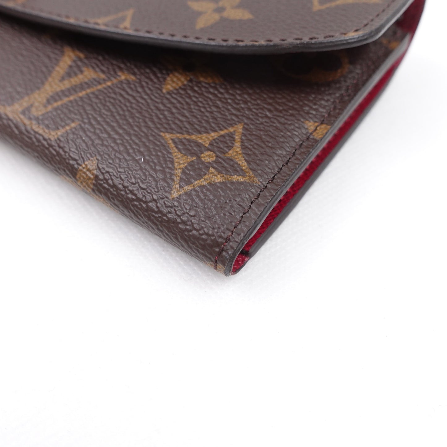 Pre-owned Louis Vuitton Emilie Monogram Coated Canvas Wallet