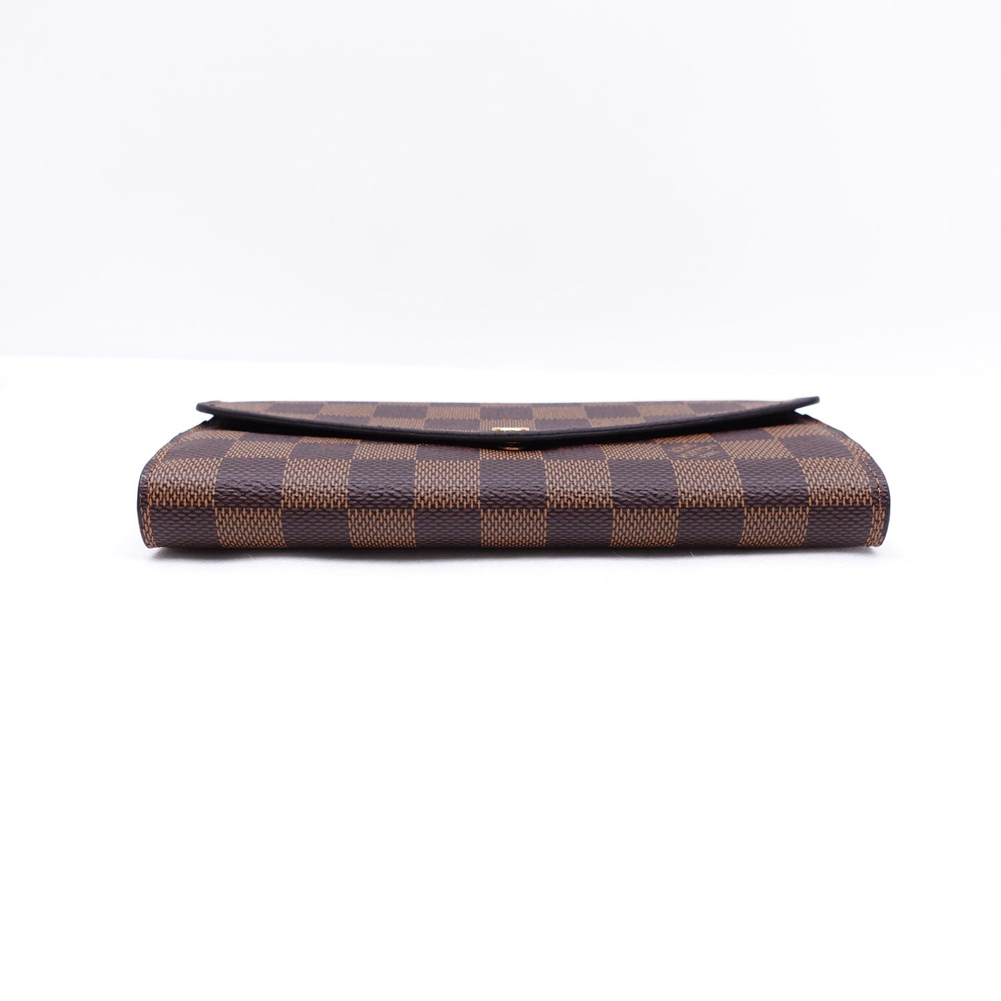 Pre-owned Louis Vuitton Sarah Damier Ebene Coated Canvas Wallet T10313723