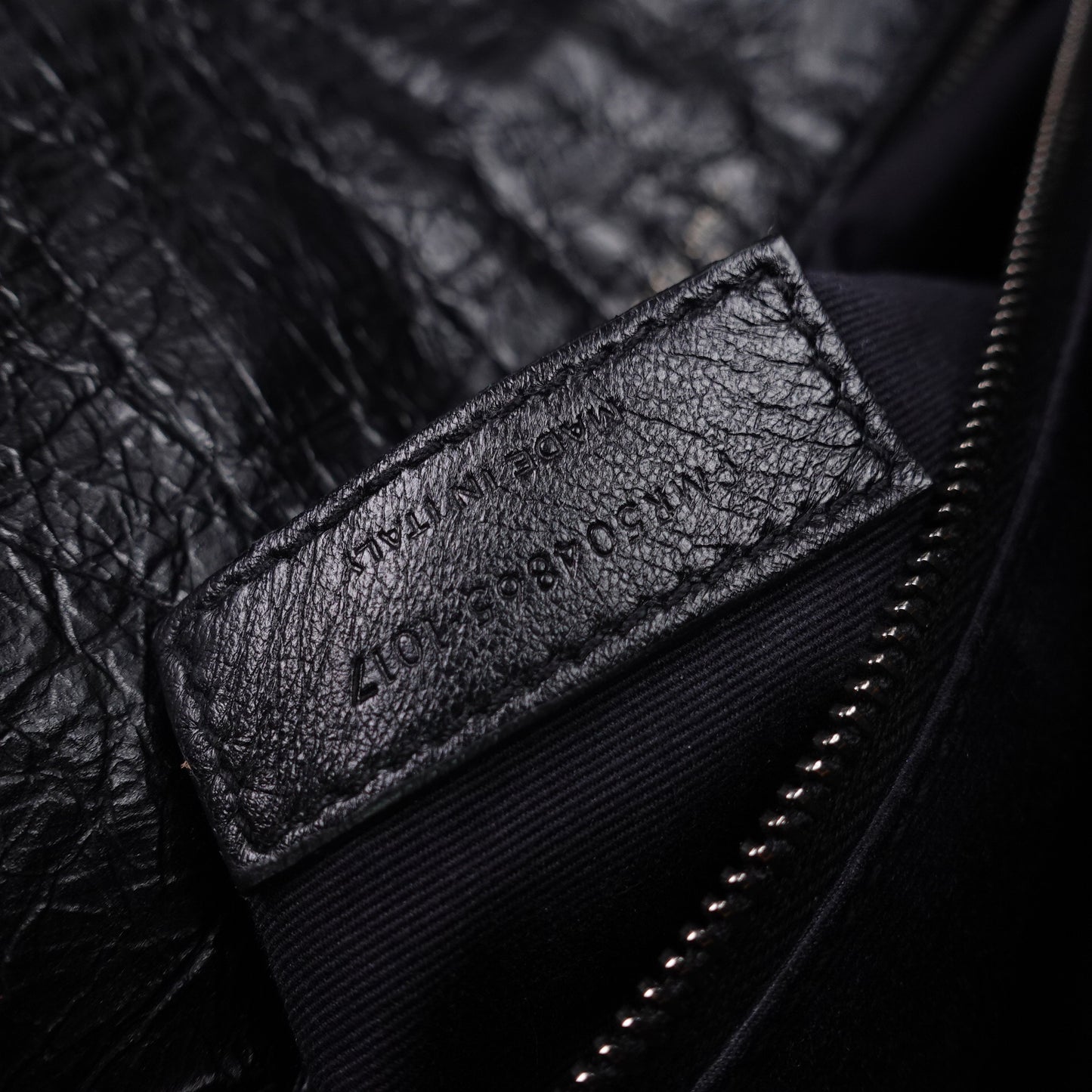 Pre-owned Saint Laurent Niki Black Calfskin Shoulder Bag