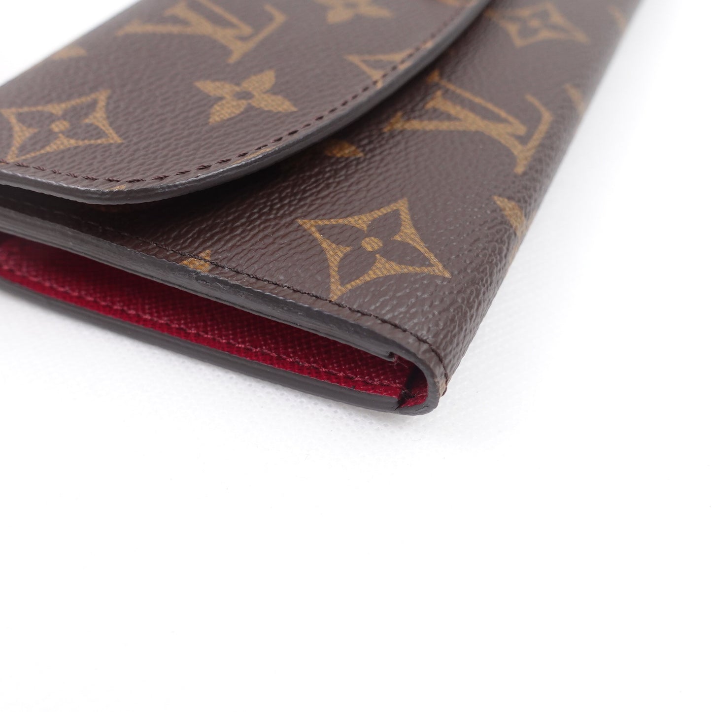 Pre-owned Louis Vuitton Emilie Monogram Coated Canvas Wallet