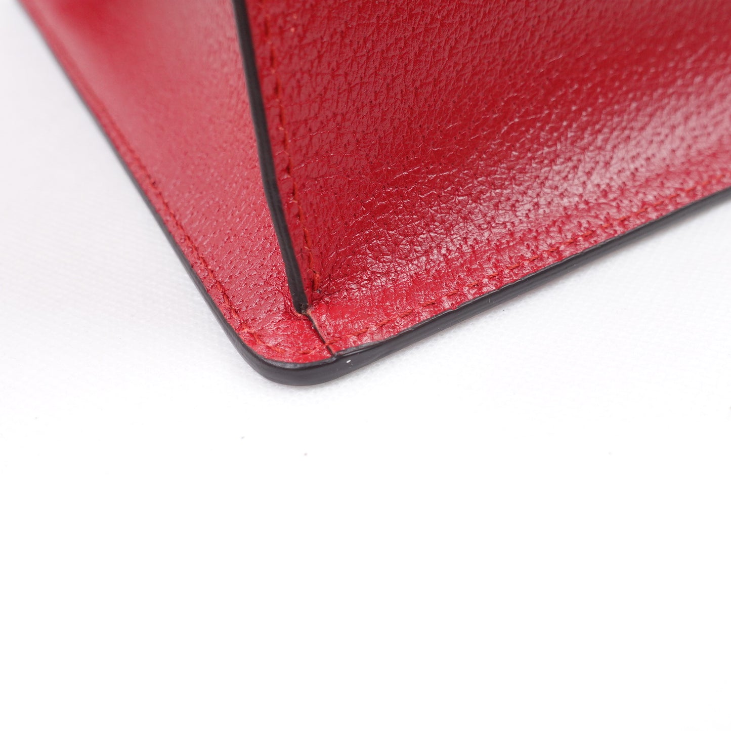Pre-owned Gucci Falena Red Calfskin Shoulder Bag