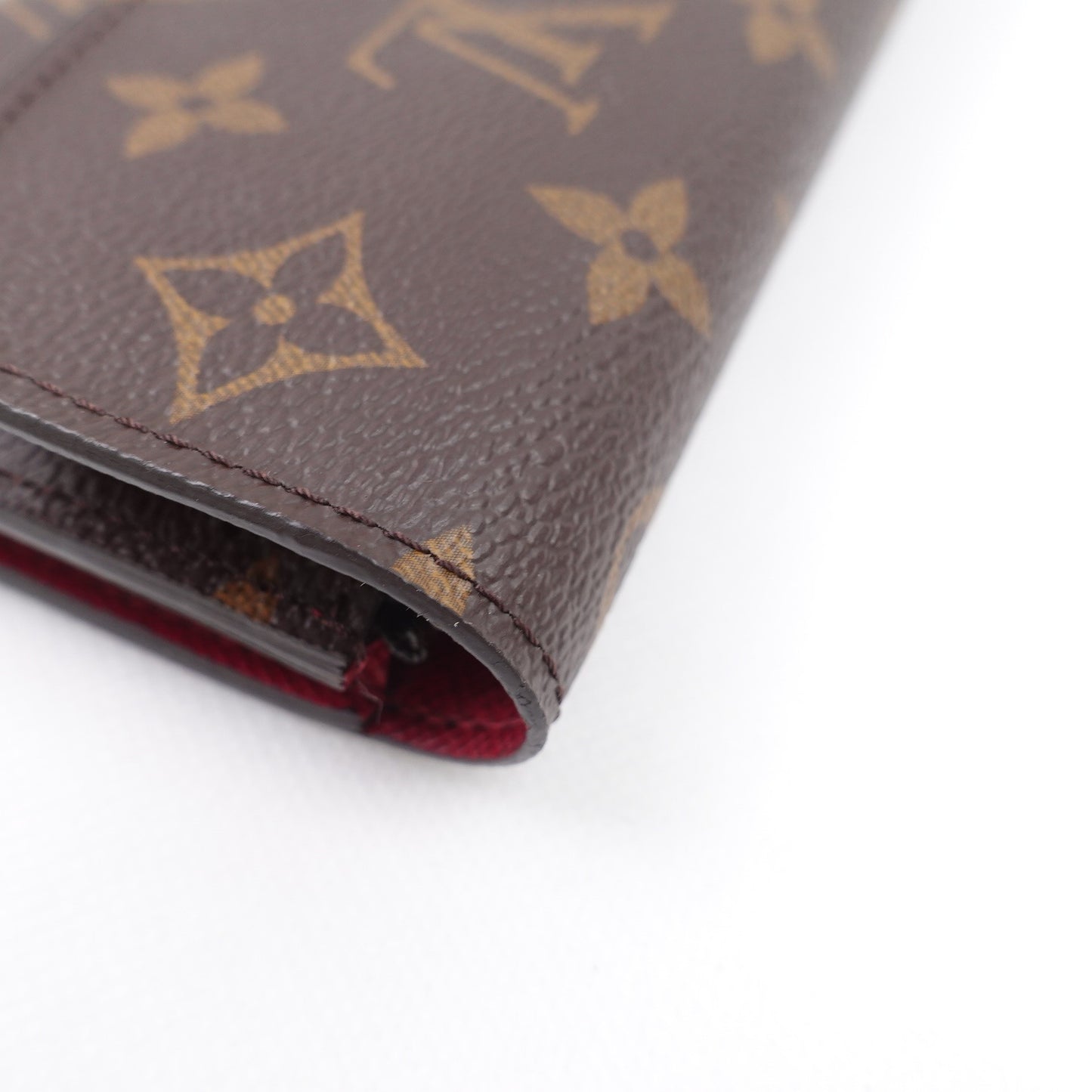 Pre-owned Louis Vuitton Emilie Monogram Coated Canvas Wallet