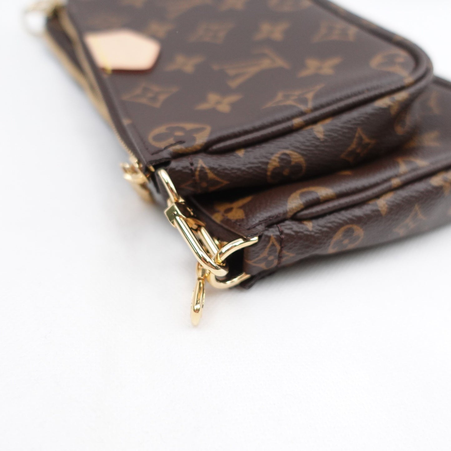 Pre-Owned Louis Vuitton Multi Pochette Monogram Canvas Crossbody Bag