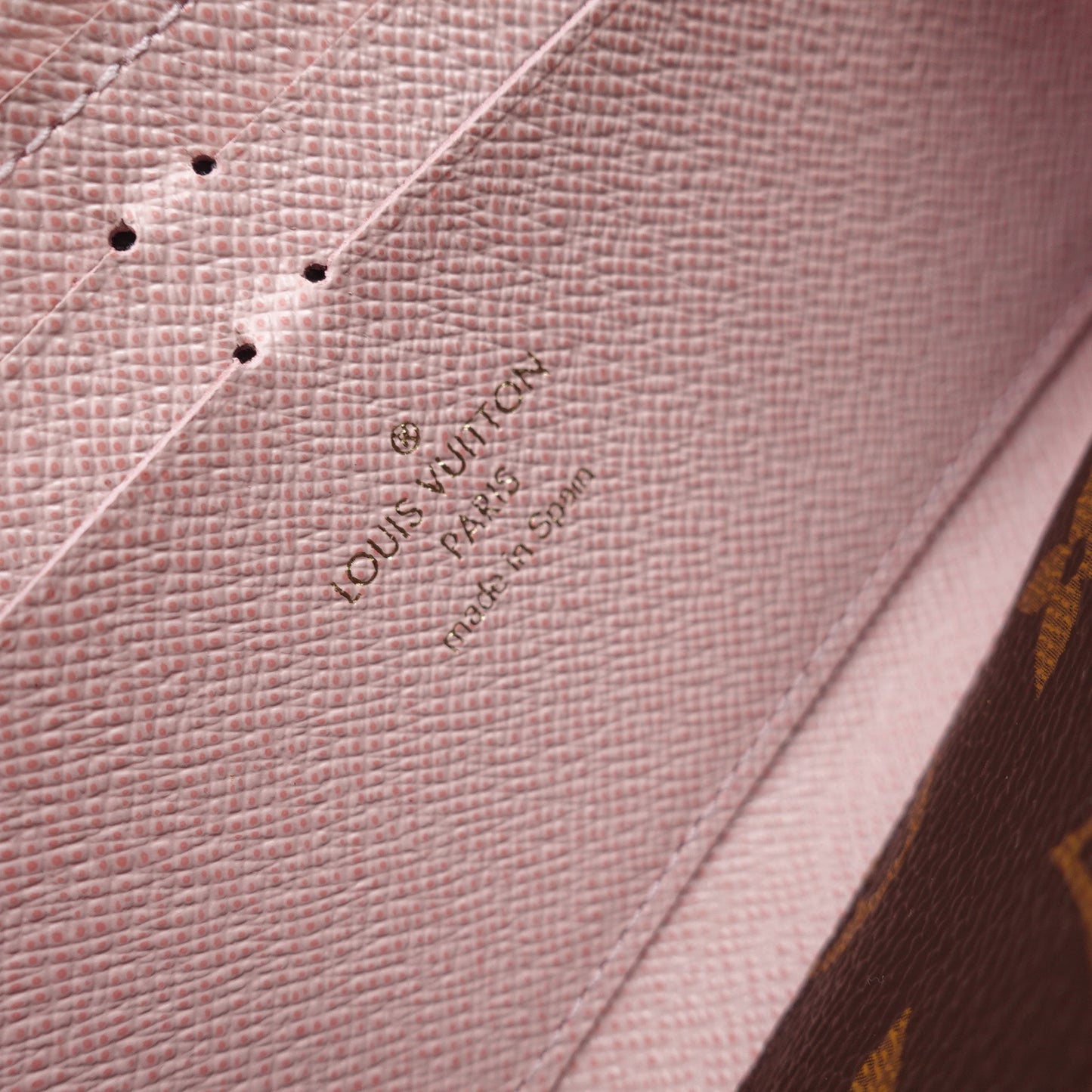 Pre-owned Louis Vuitton Clemence Monogram Coated Canvas Wallet