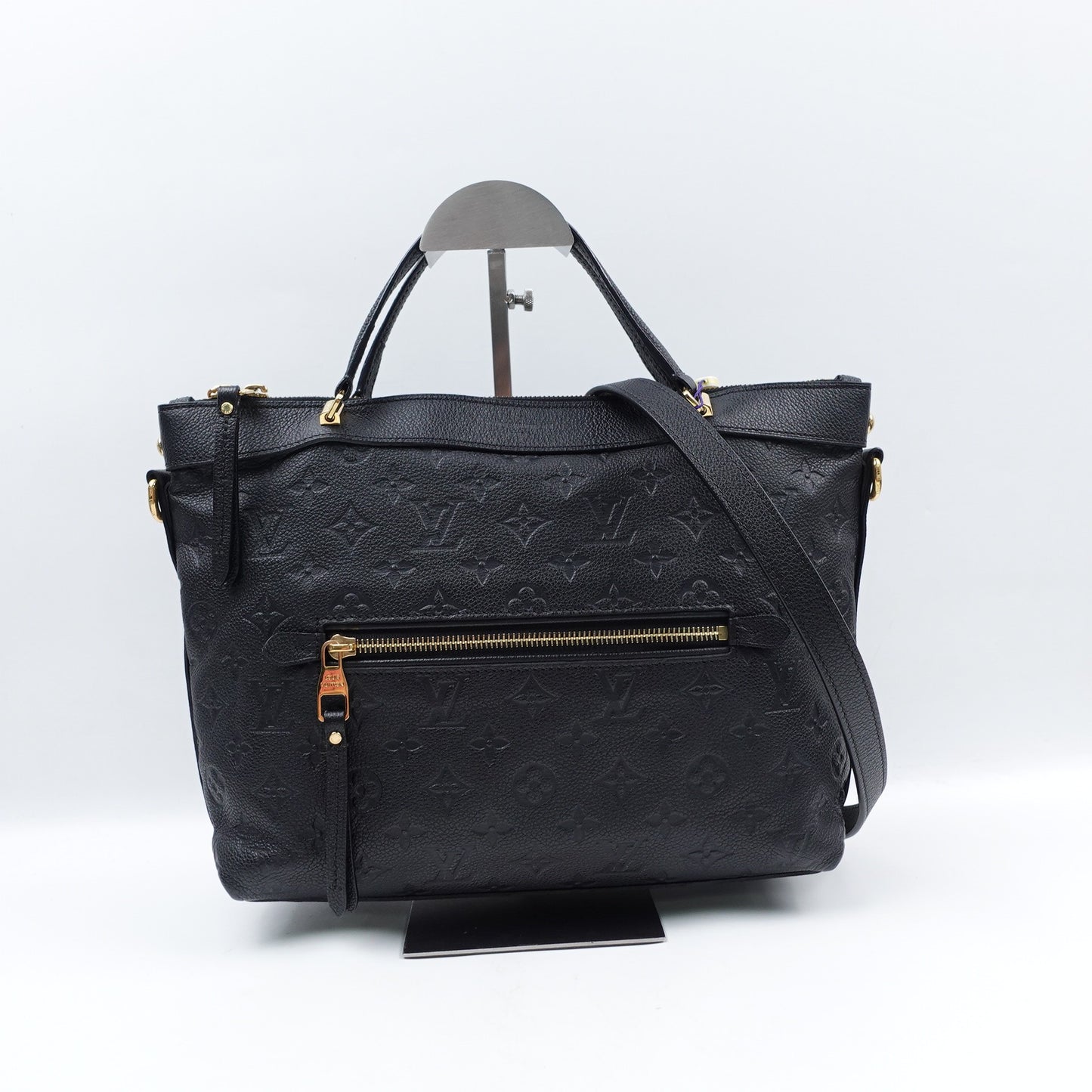 Louis Vuitton Bastille Black Calfskin Tote Bag