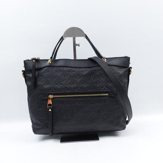 Louis Vuitton Bastille Black Calfskin Tote Bag