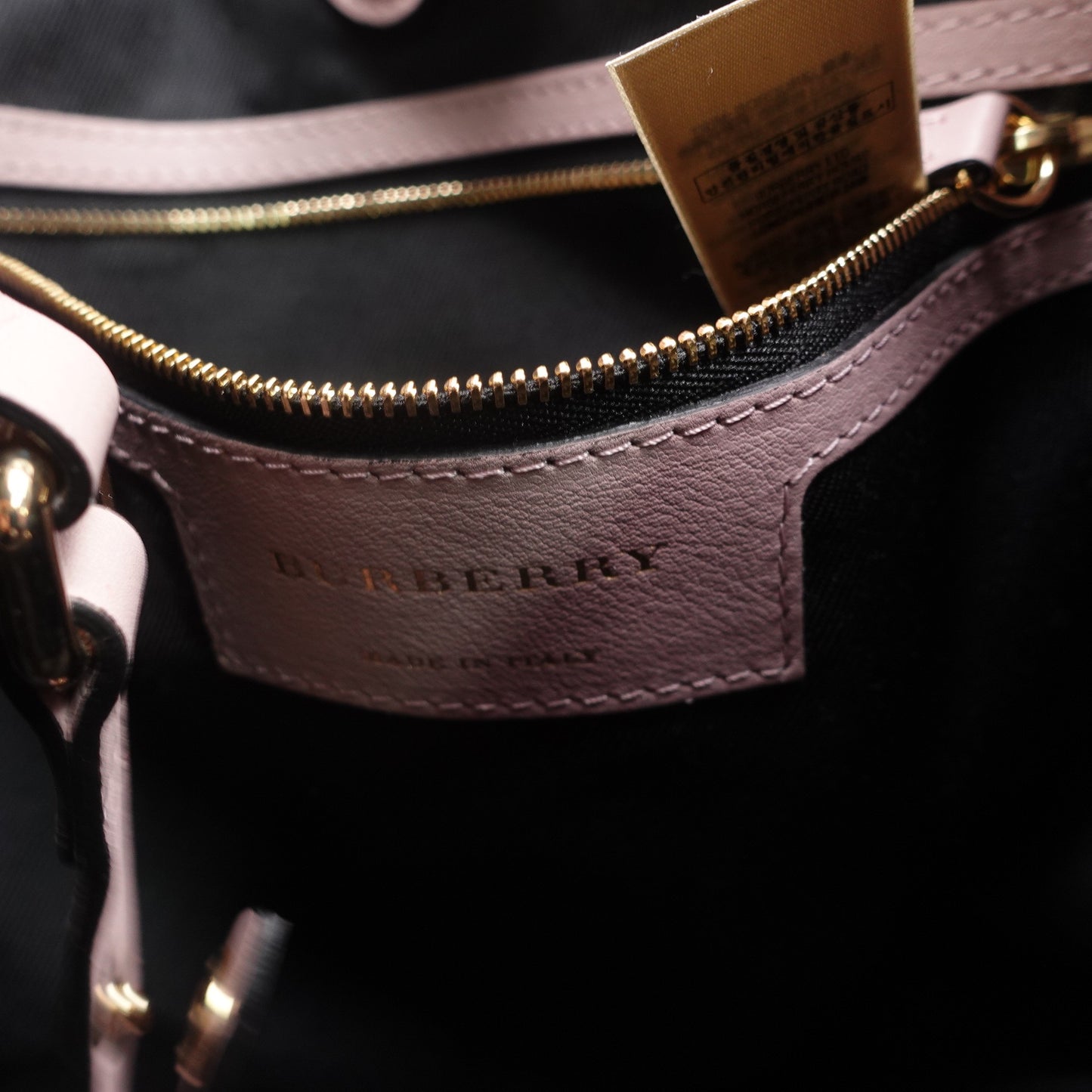 Pre-owned Burberry Haymarket Canterberry Pink Canvas Shoulder Bag