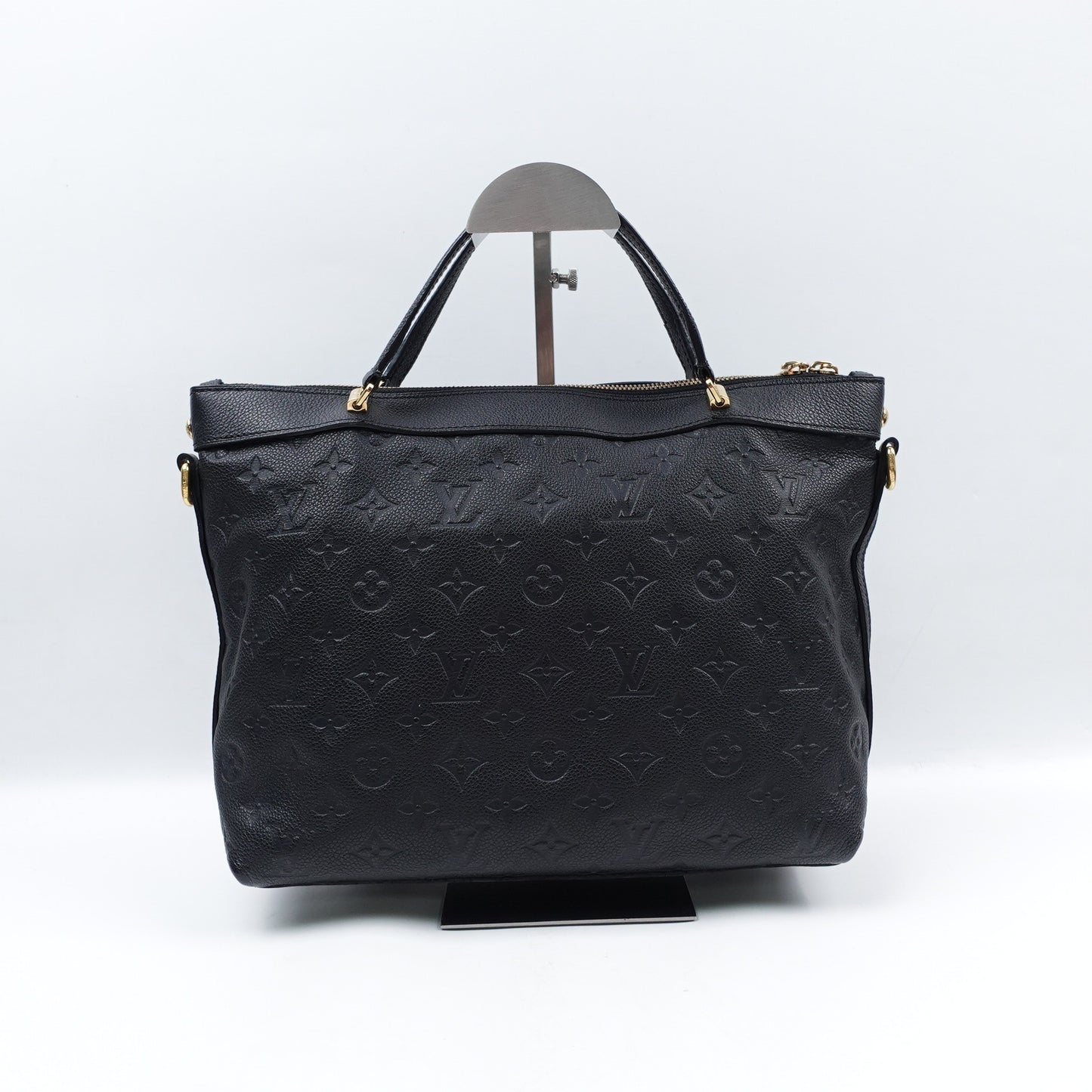 Louis Vuitton Bastille Black Calfskin Tote Bag