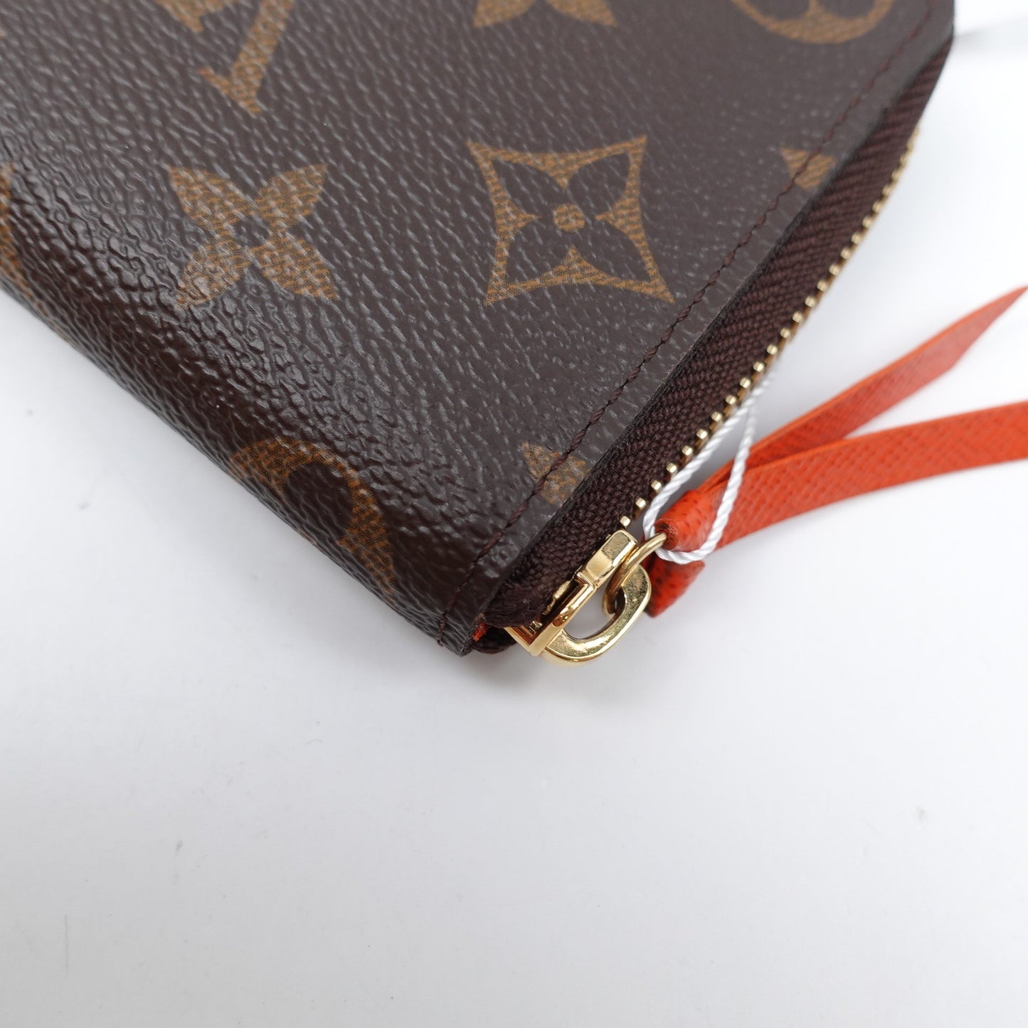 Pre-owned Louis Vuitton Clemence Monogram Coated Canvas Long Wallet