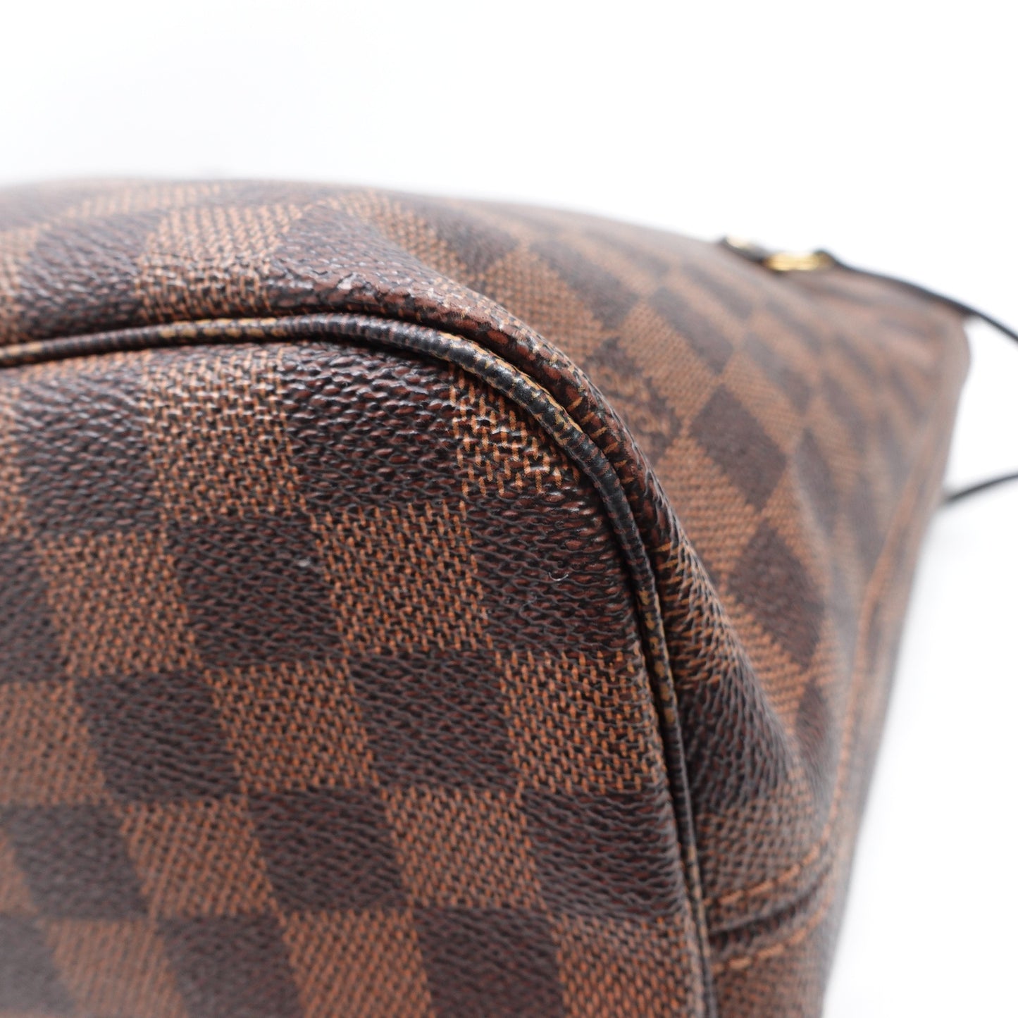 Pre-owned Louis Vuitton Neverfull MM Damier Ebene Coated Canvas Tote Bag