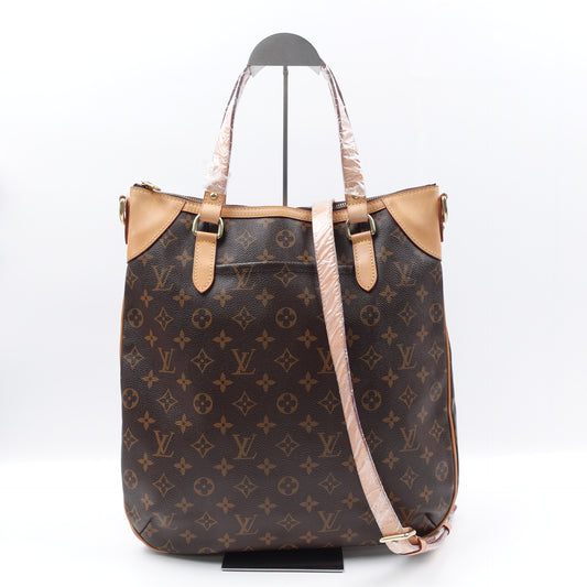 Pre-owned Louis Vuitton Odeon Monogram Coated Canvas Shoulder Bag