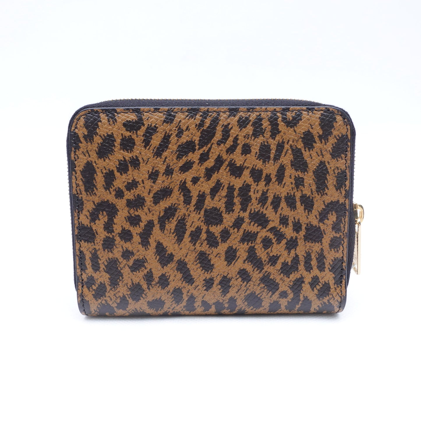 Pre-Owned Celine leopard Calfskin Short Wallet