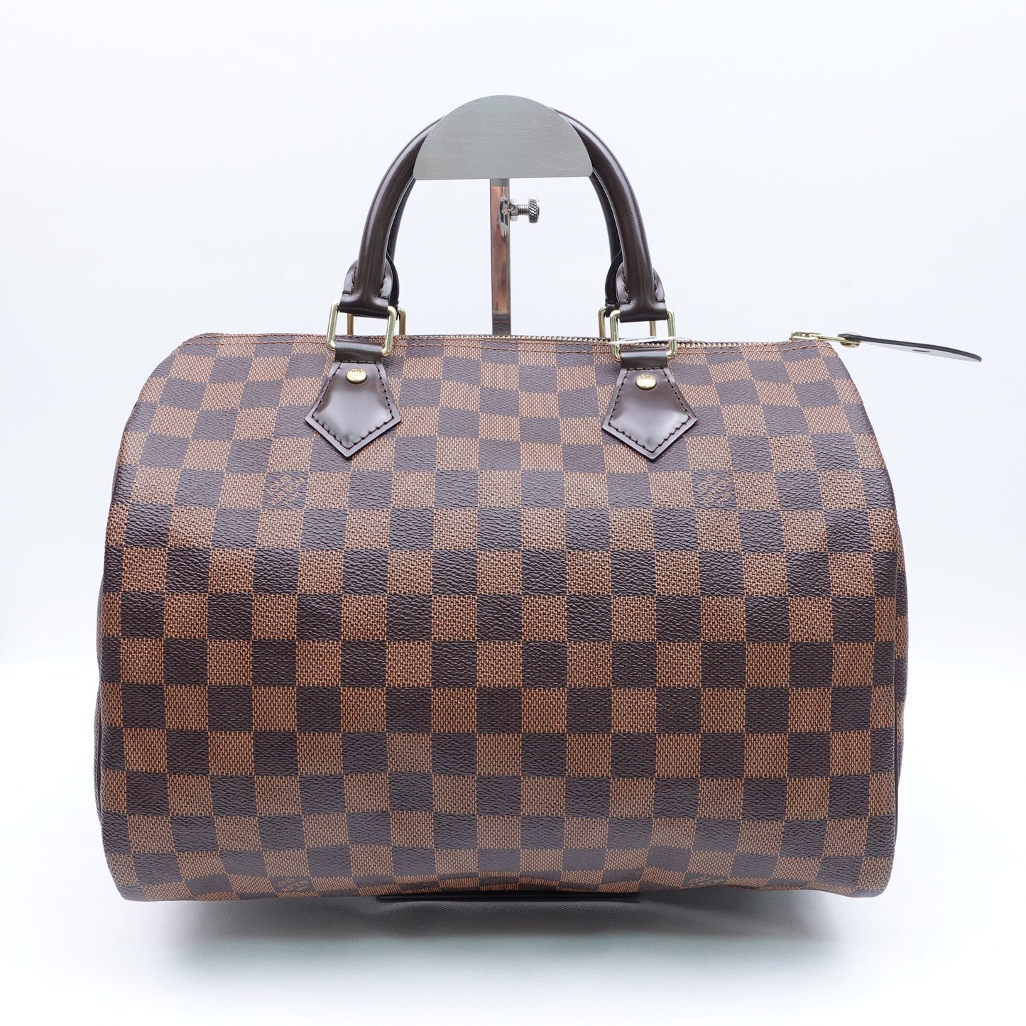 Pre-owned Louis Vuitton Speedy 30 Dimer Ebene Coated Canvas Shoulder Bag