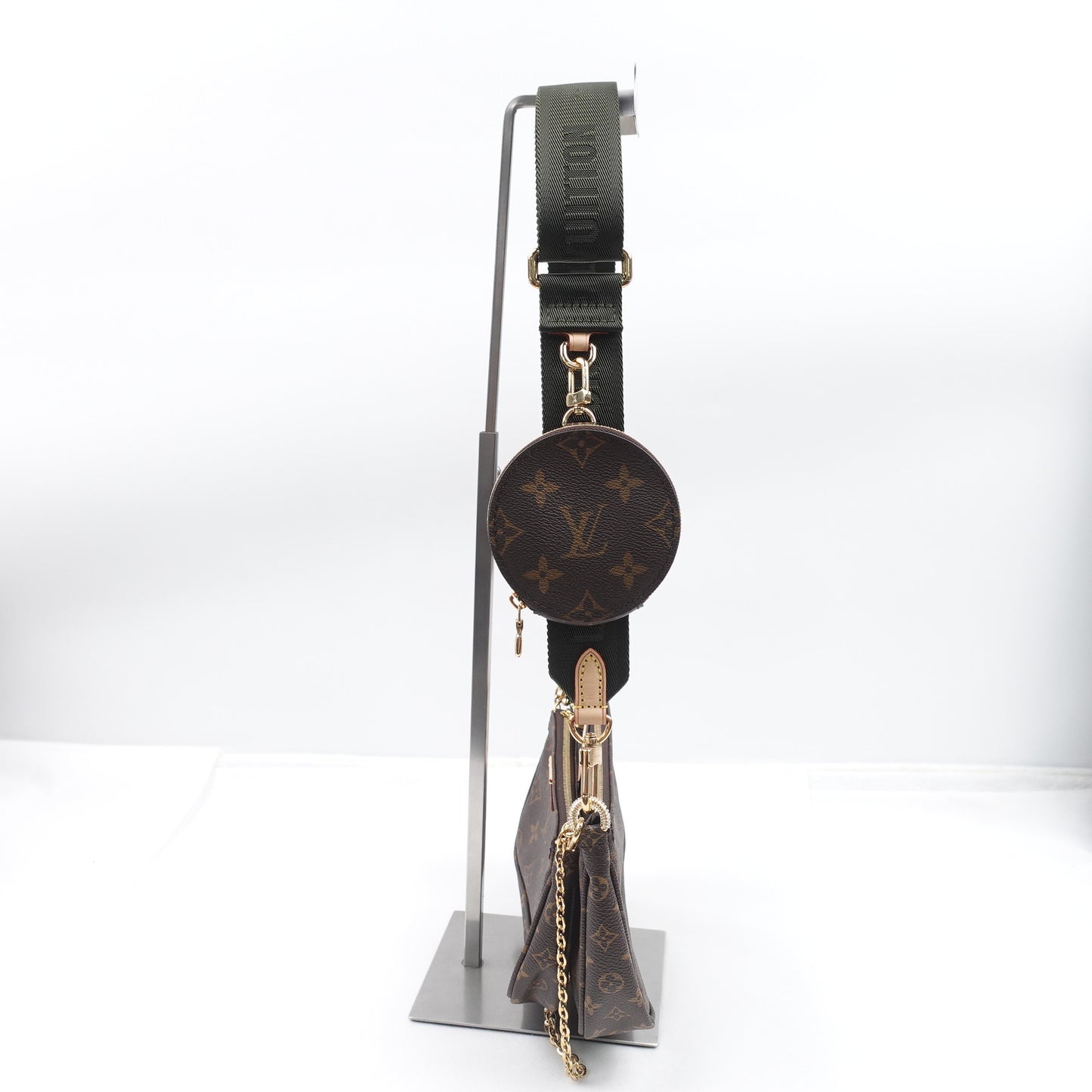 Pre-Owned Louis Vuitton Pochette Accessories Monogram Coated Canvas Shoulder Bag