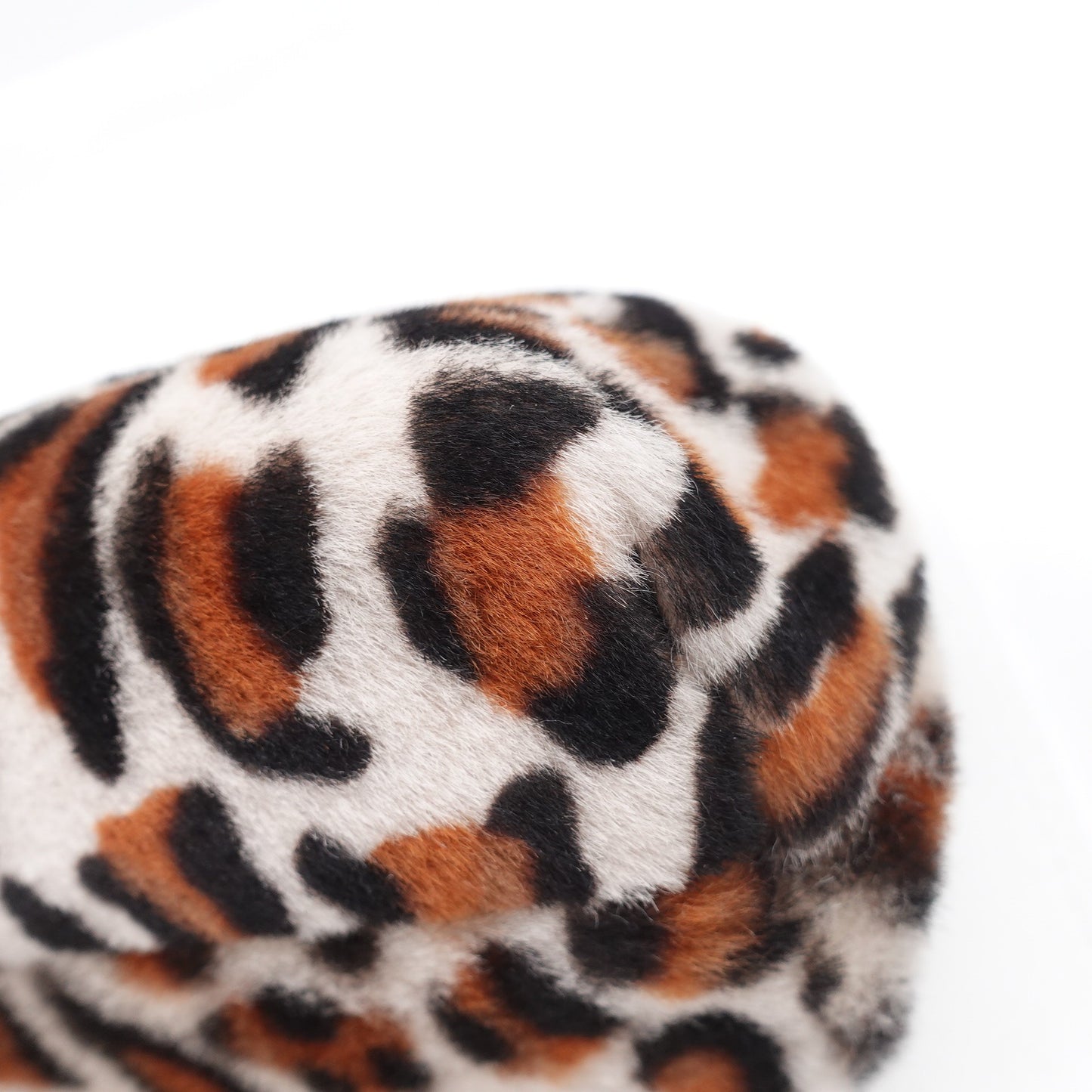 Pre-owned Fendi First Leopard Print Horsehair Shoulder Bag