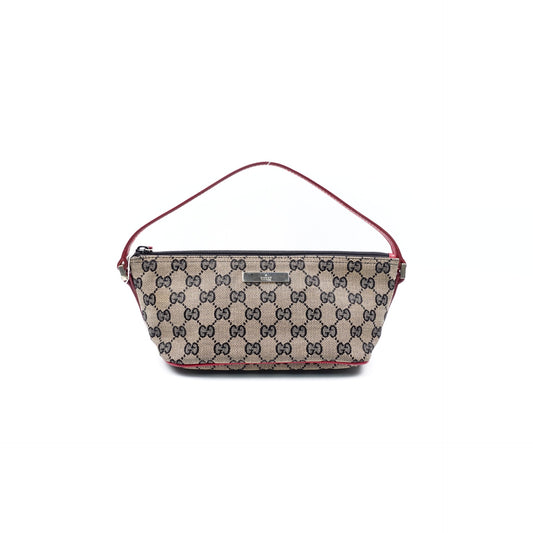 Pre-owned Gucci GG Brown Canvas Shoulder Bag