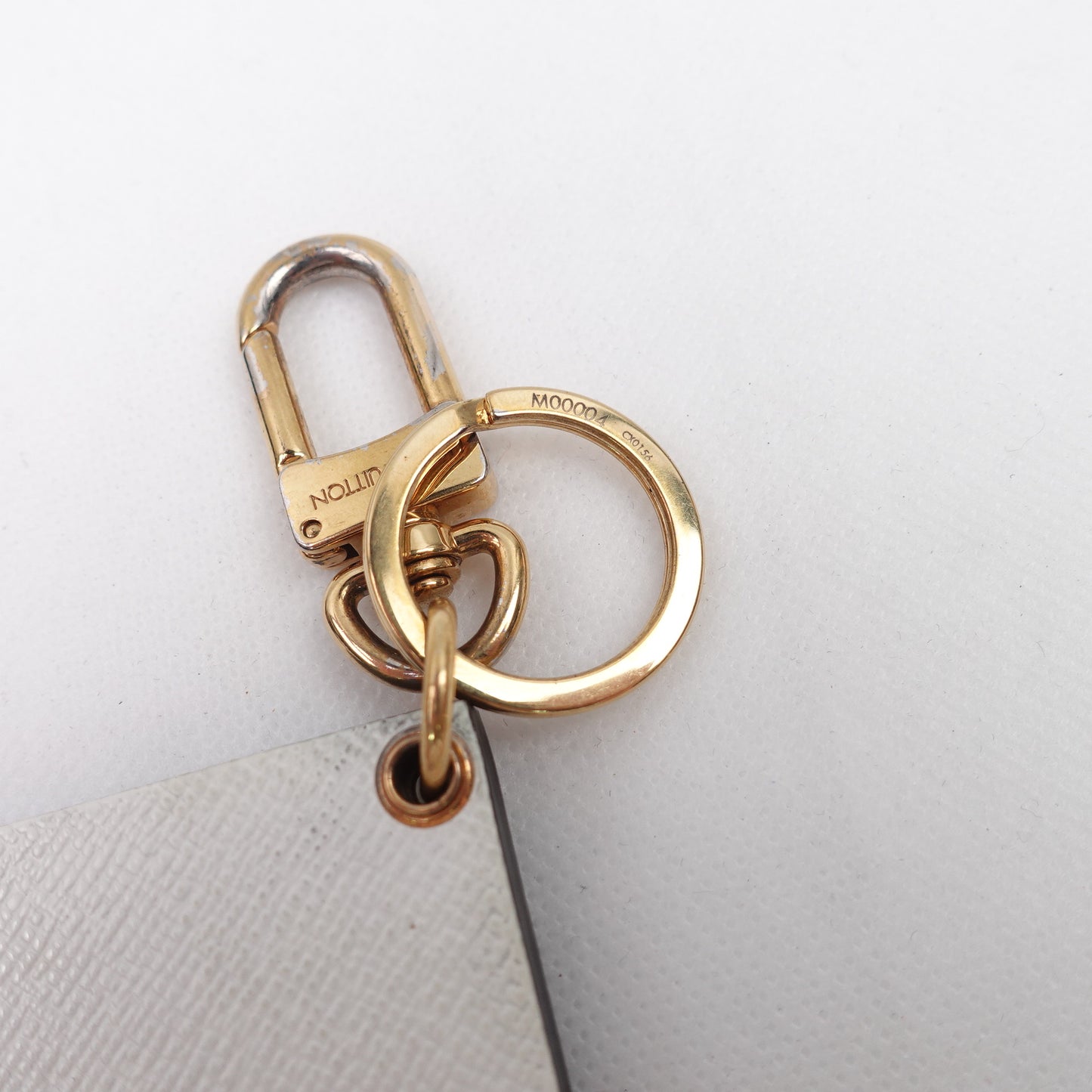 Pre-owned Louis Vuitton Trunk White & Black Bag Charm