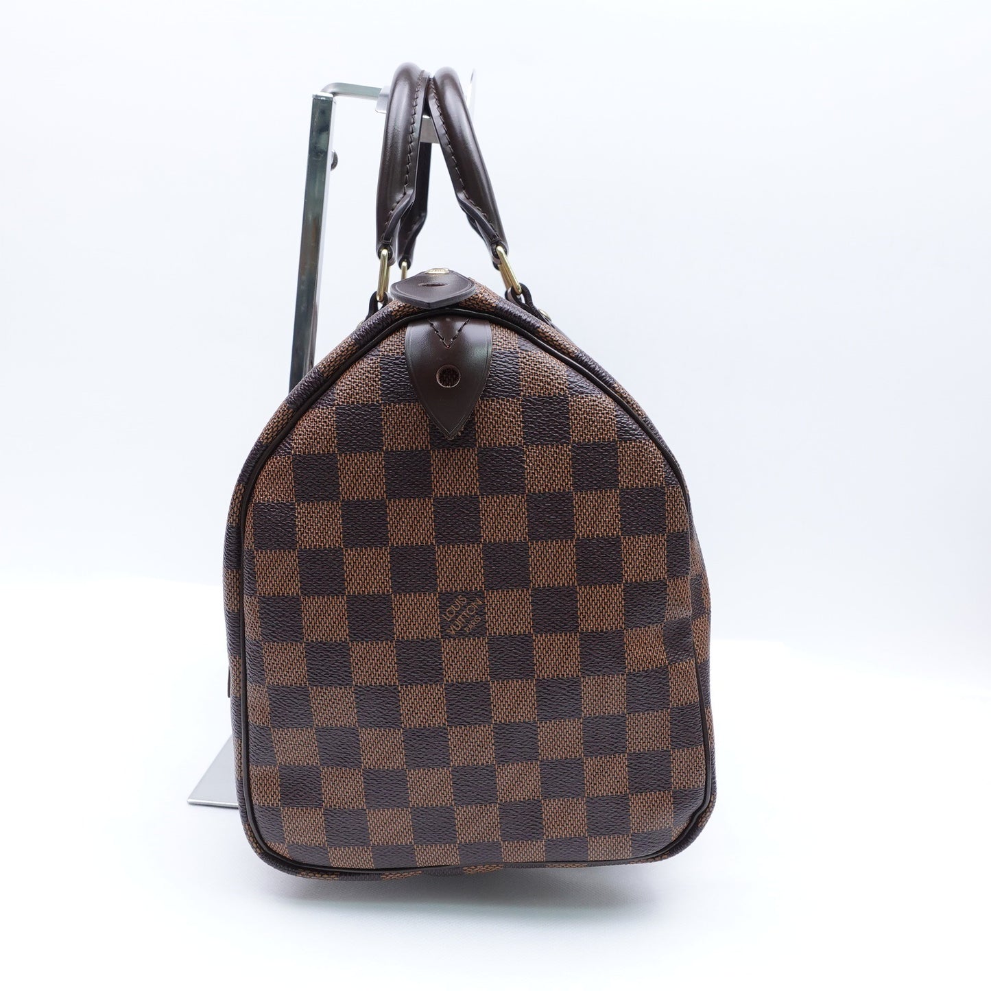Pre-owned Louis Vuitton Speedy 30 Dimer Ebene Coated Canvas Shoulder Bag