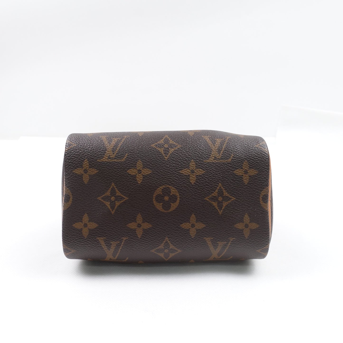 Pre-owned Louis Vuitton Speedy Nano Monogram Coated Canvas Shoulder Bag