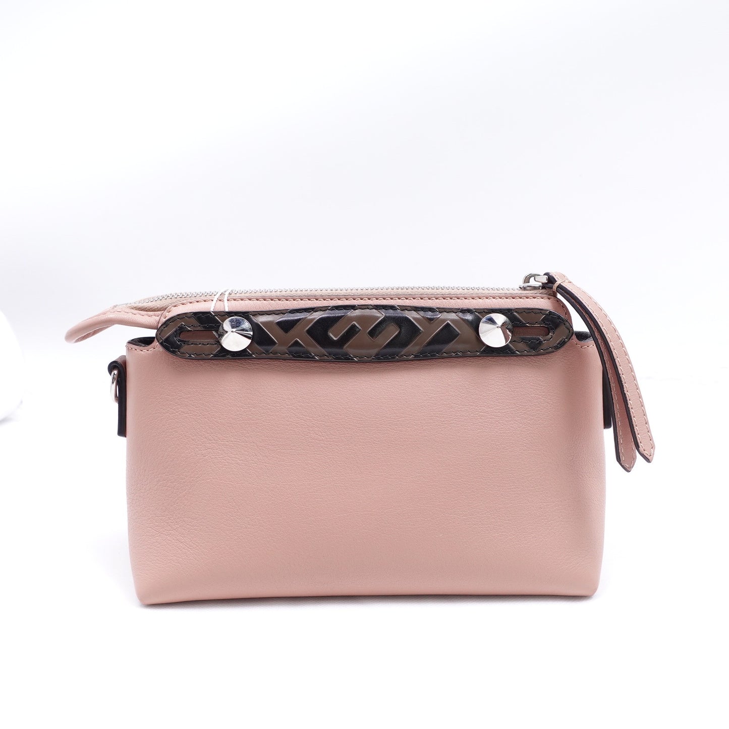 Pre-owned Fendi By The Way Pink Calfskin Shoulder Bag T10313755
