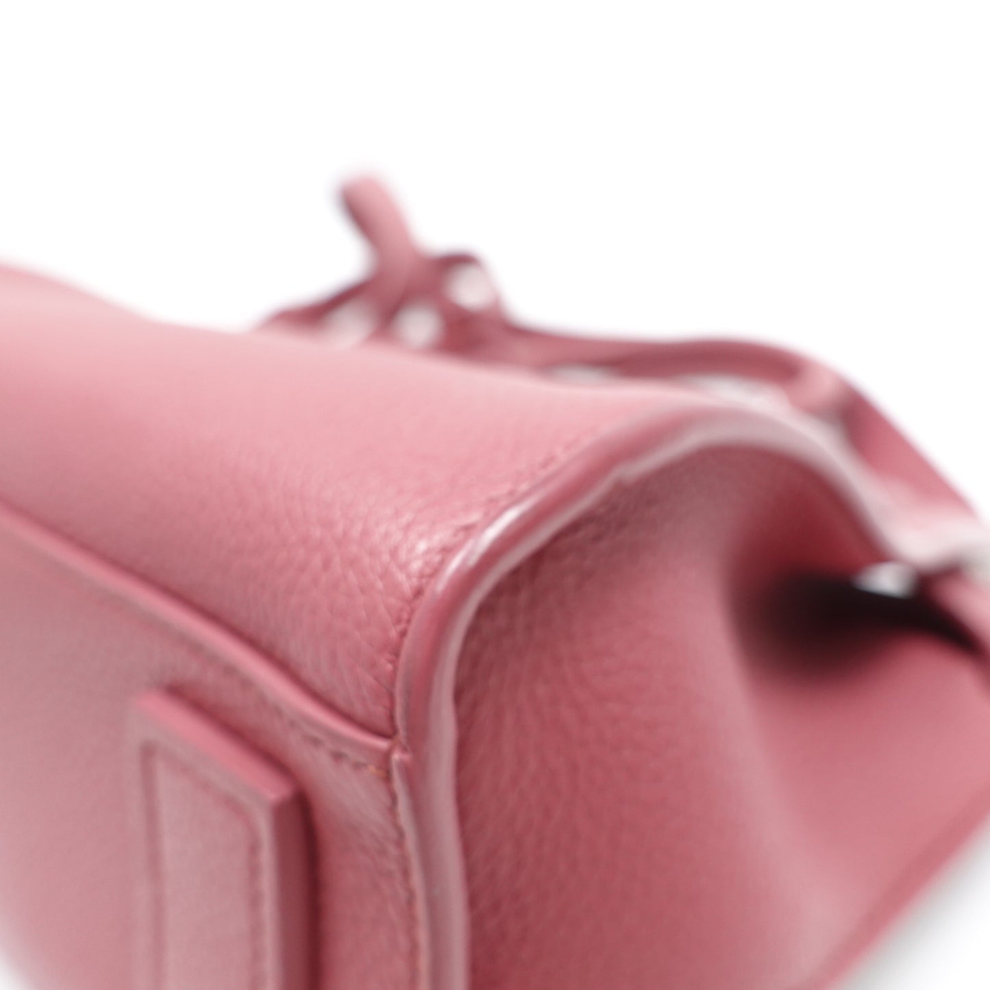 Pre-owned Saint Laurent Sac De Jour Dusty Pink Calfskin Shoulder Bag