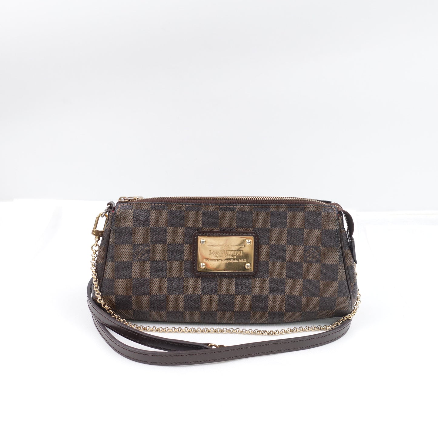 Pre-Owned Louis  Vuitton EVA Damier Ebene Coated Canvas Shoulder Bag
