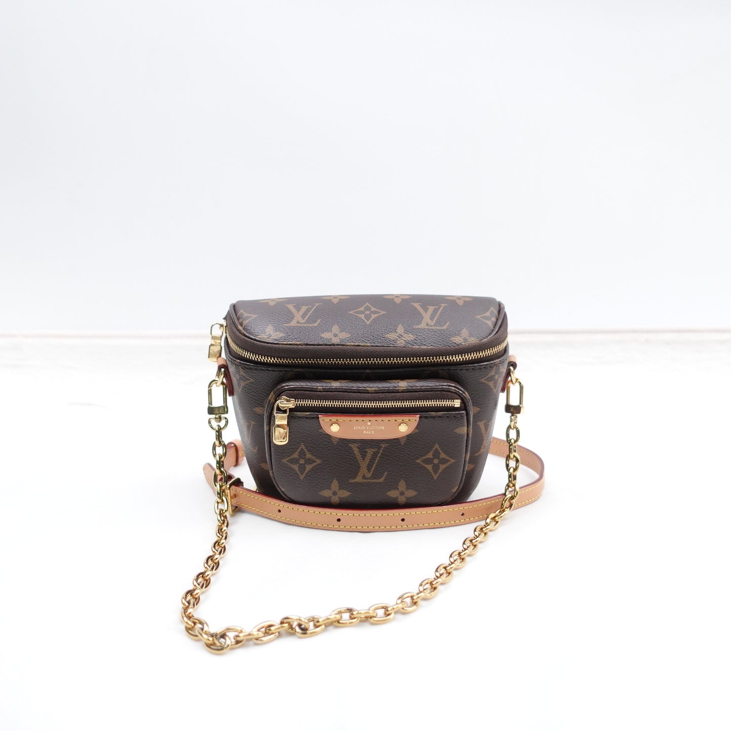 Pre-owned Louis Vuitton Outdoor Monogram Coated Canvas Mini Bumbag