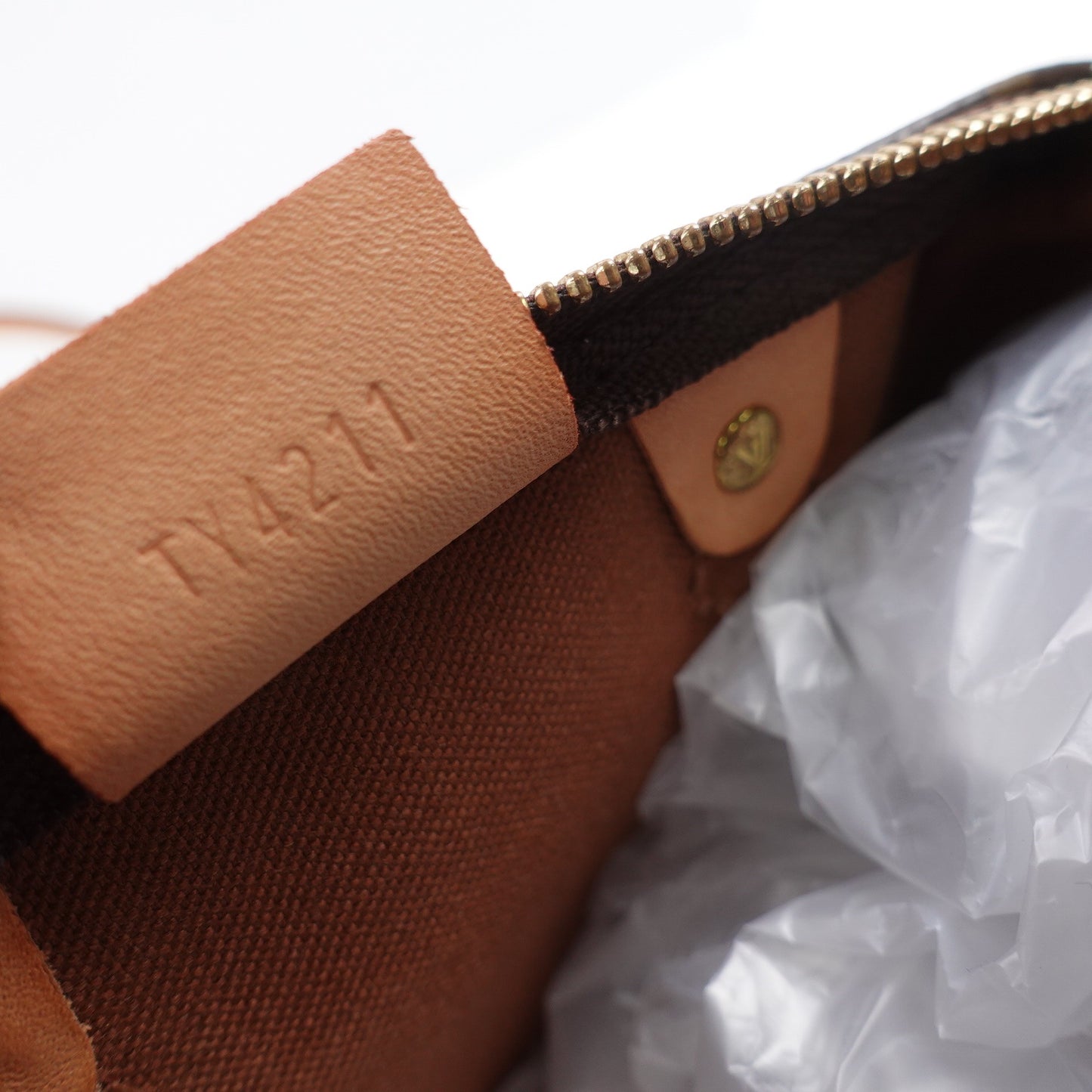 Pre-owned Louis Vuitton Speedy Nano Monogram Coated Canvas Shoulder Bag