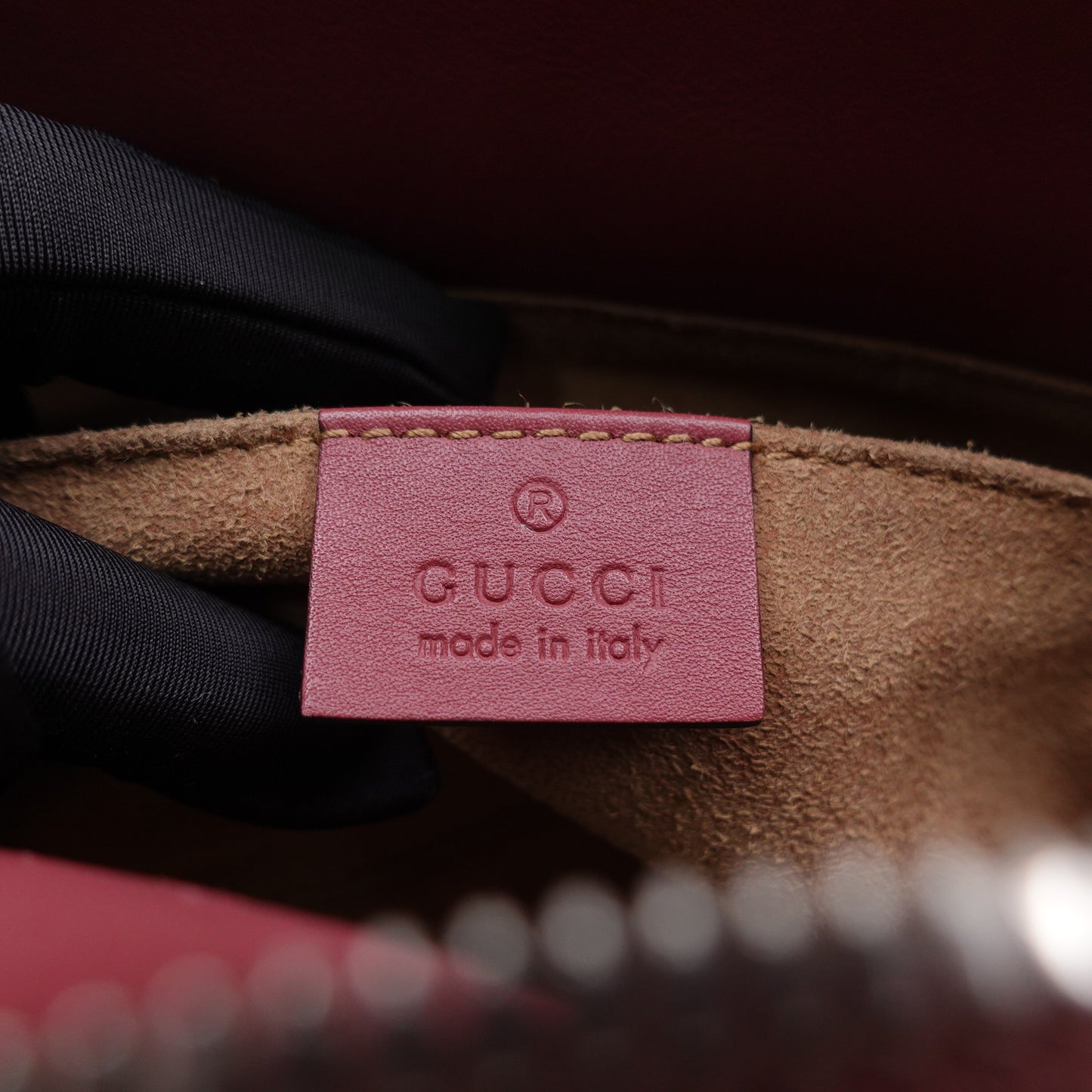Pre-owned Gucci Bloom Pink Coated Canvas Shoulder Bag