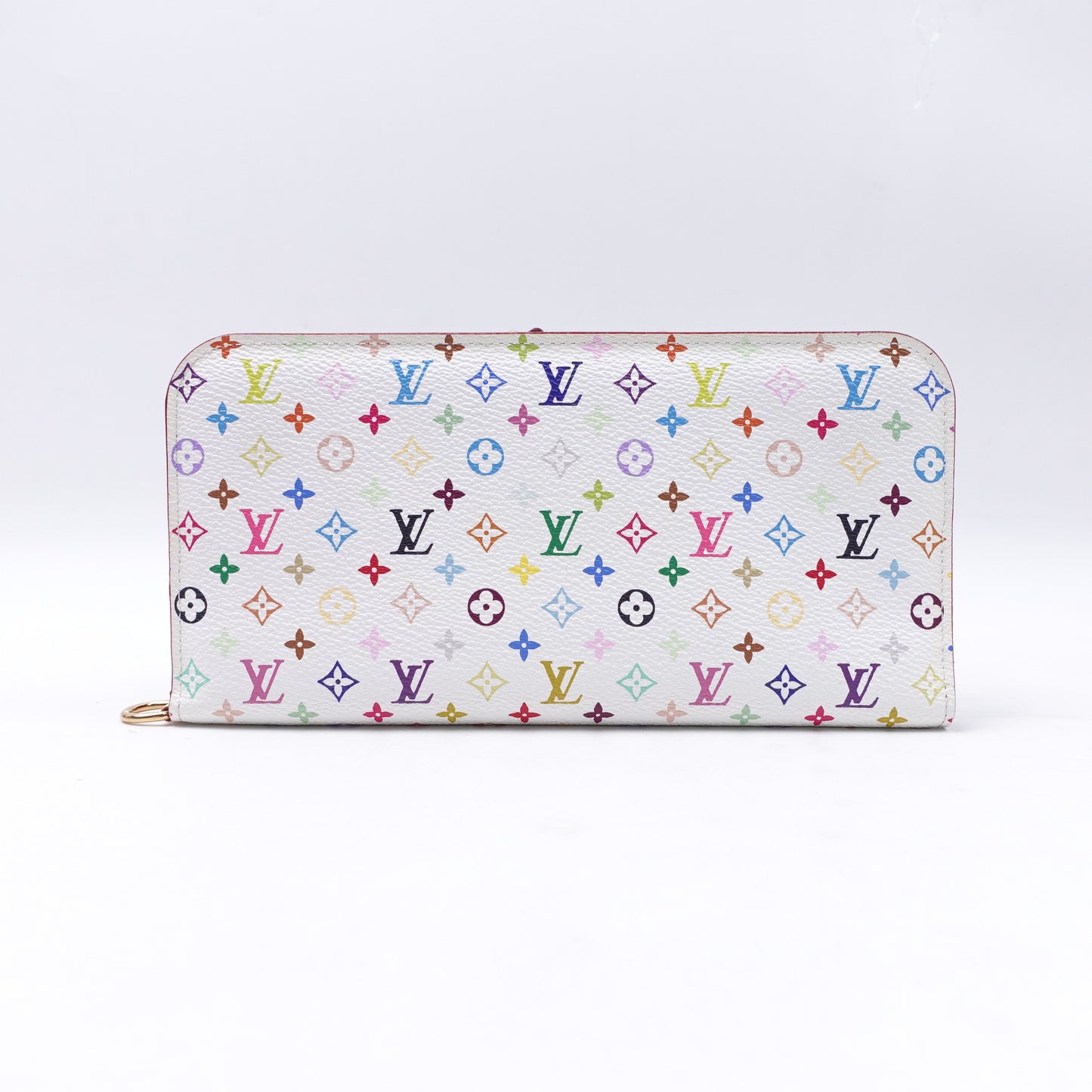 Pre-owned Louis Vuitton Insolite Multi White Canvas Wallet
