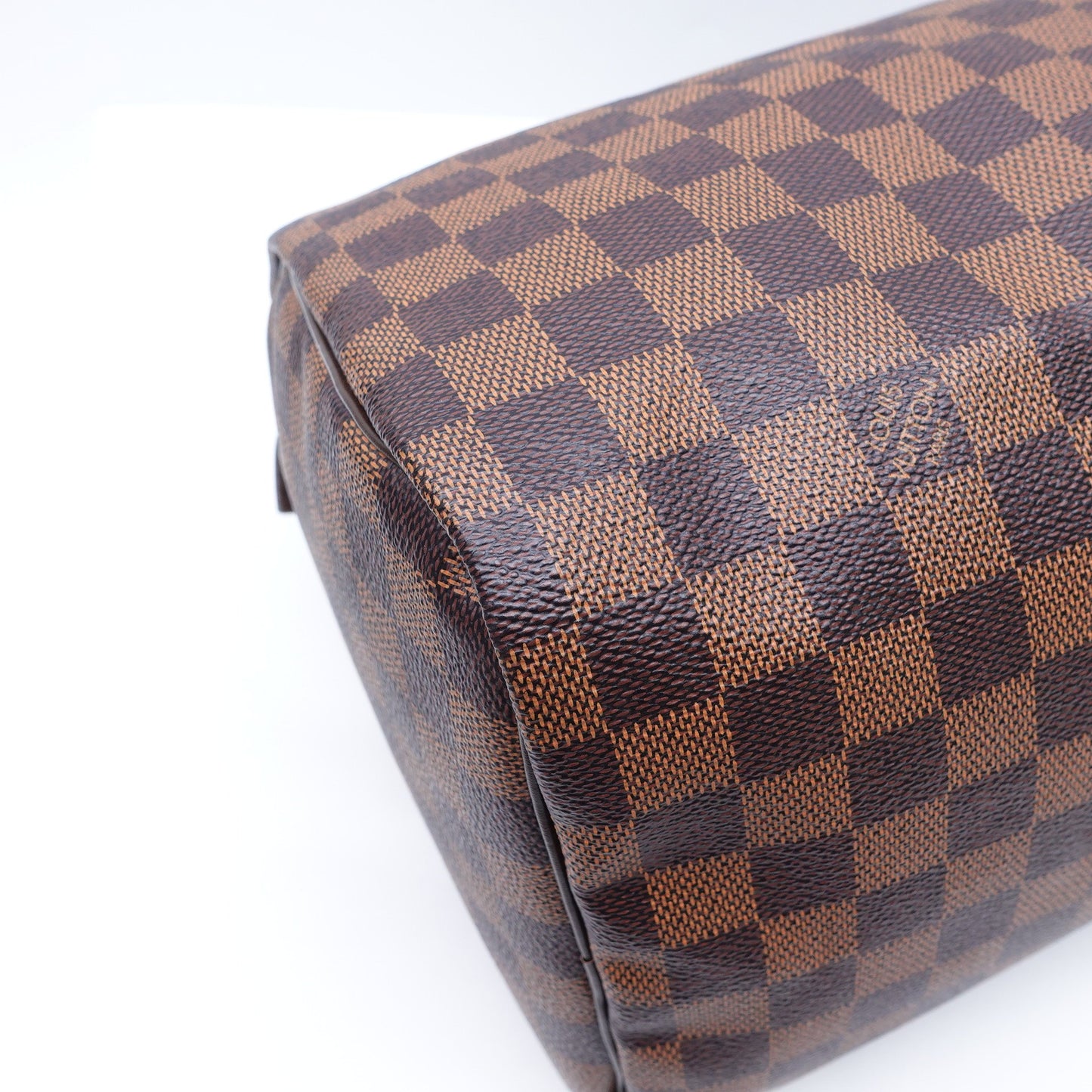 Pre-owned Louis Vuitton Speedy 30 Dimer Ebene Coated Canvas Shoulder Bag
