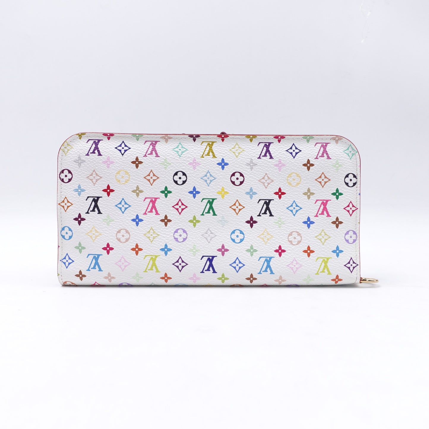 Pre-owned Louis Vuitton Insolite Multi White Canvas Wallet