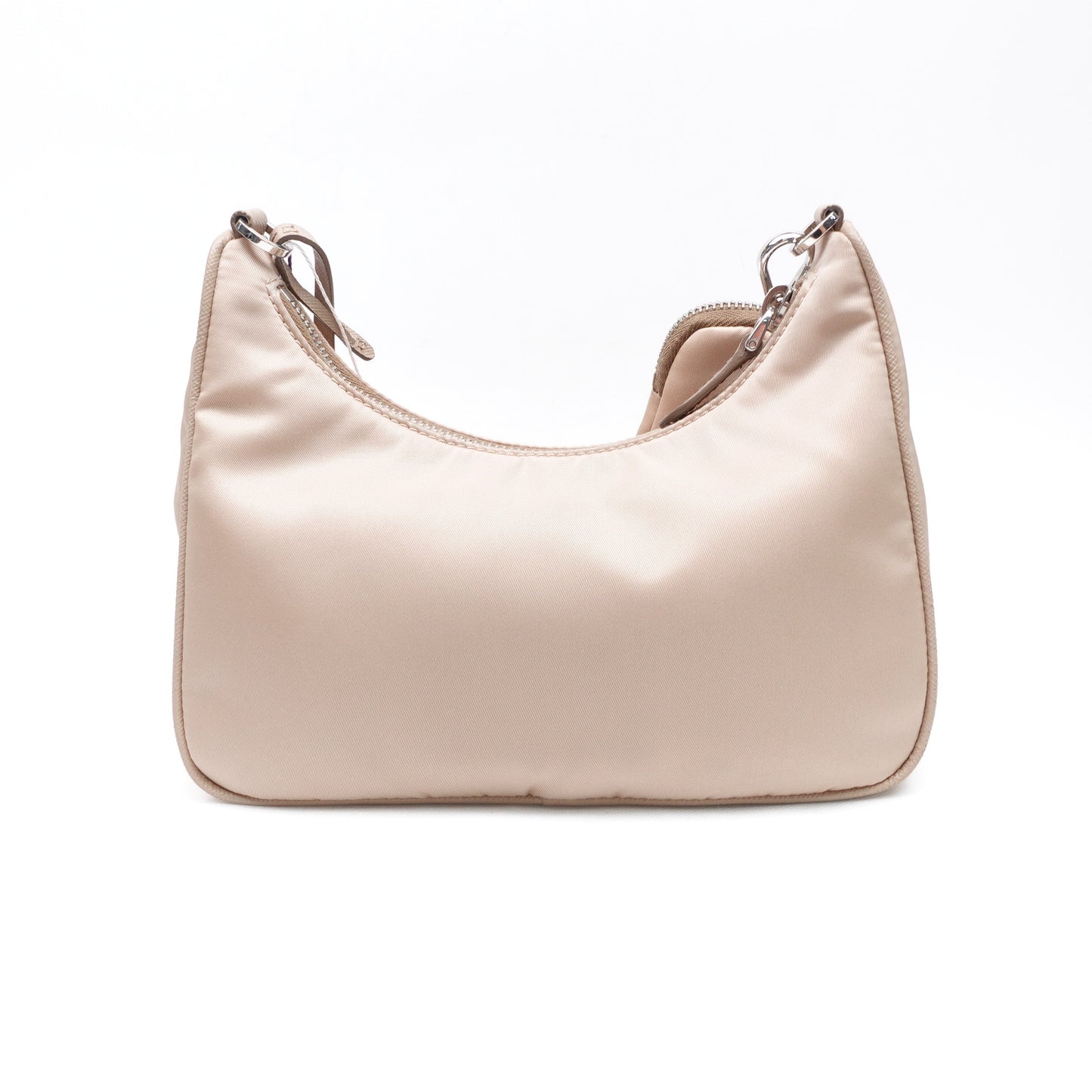 Pre-owned Prada Re-Edition Milktea Color Nylon Cross Body Bag
