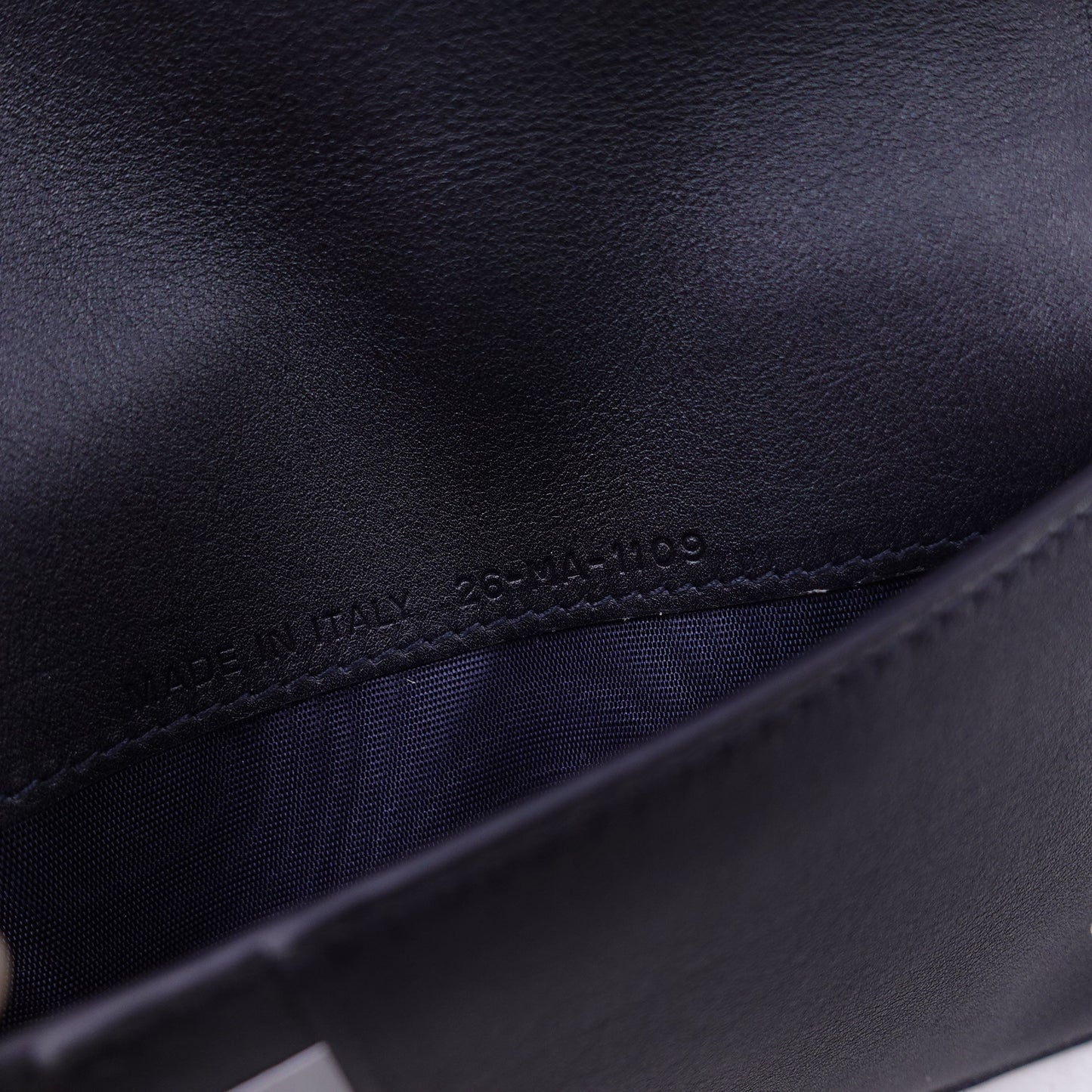 Pre-owned Dior Blue Oblique Passport Holder