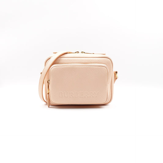 Pre-owned Burberry Pink Calfskin Shoulder Bag