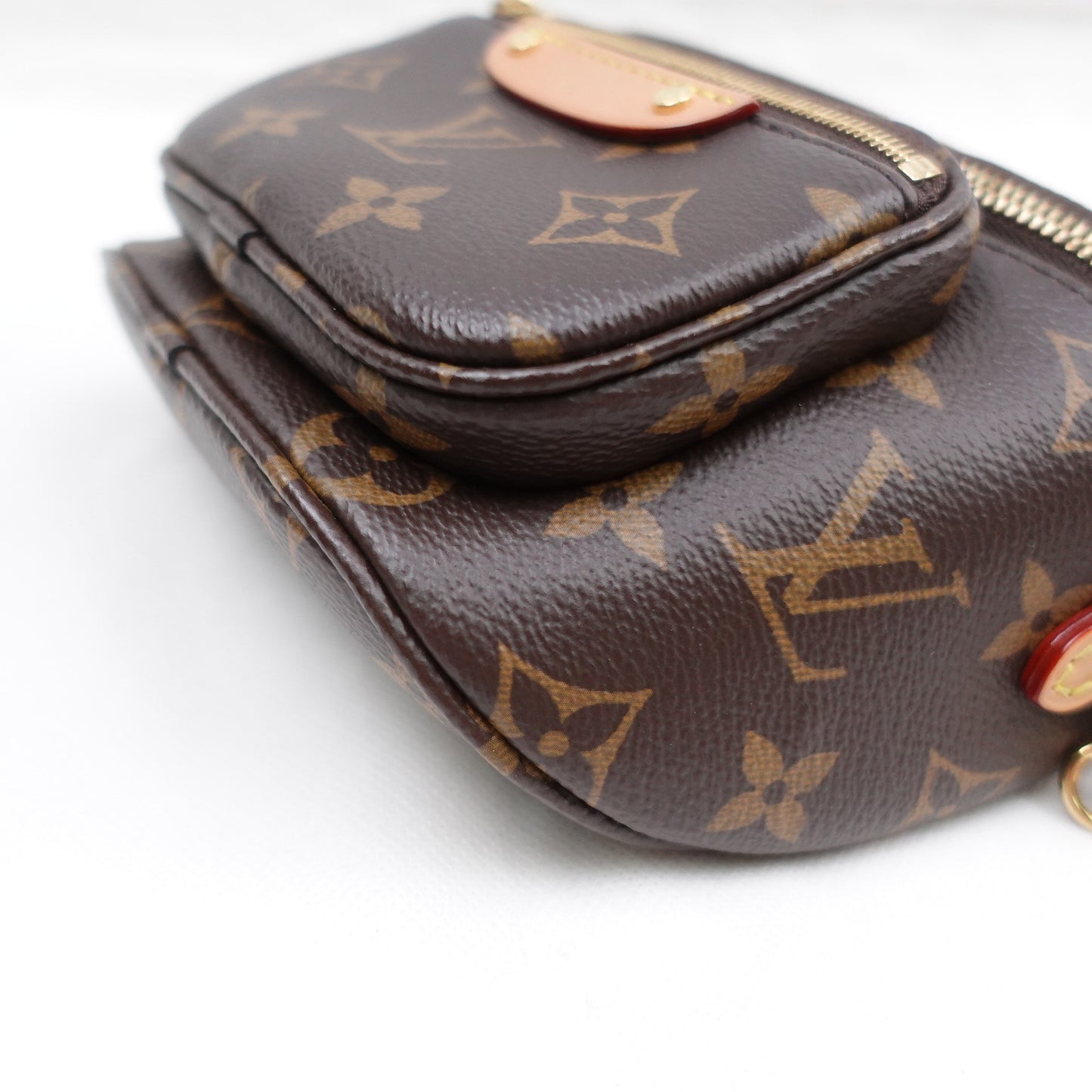 Pre-owned Louis Vuitton Outdoor Monogram Coated Canvas Mini Bumbag