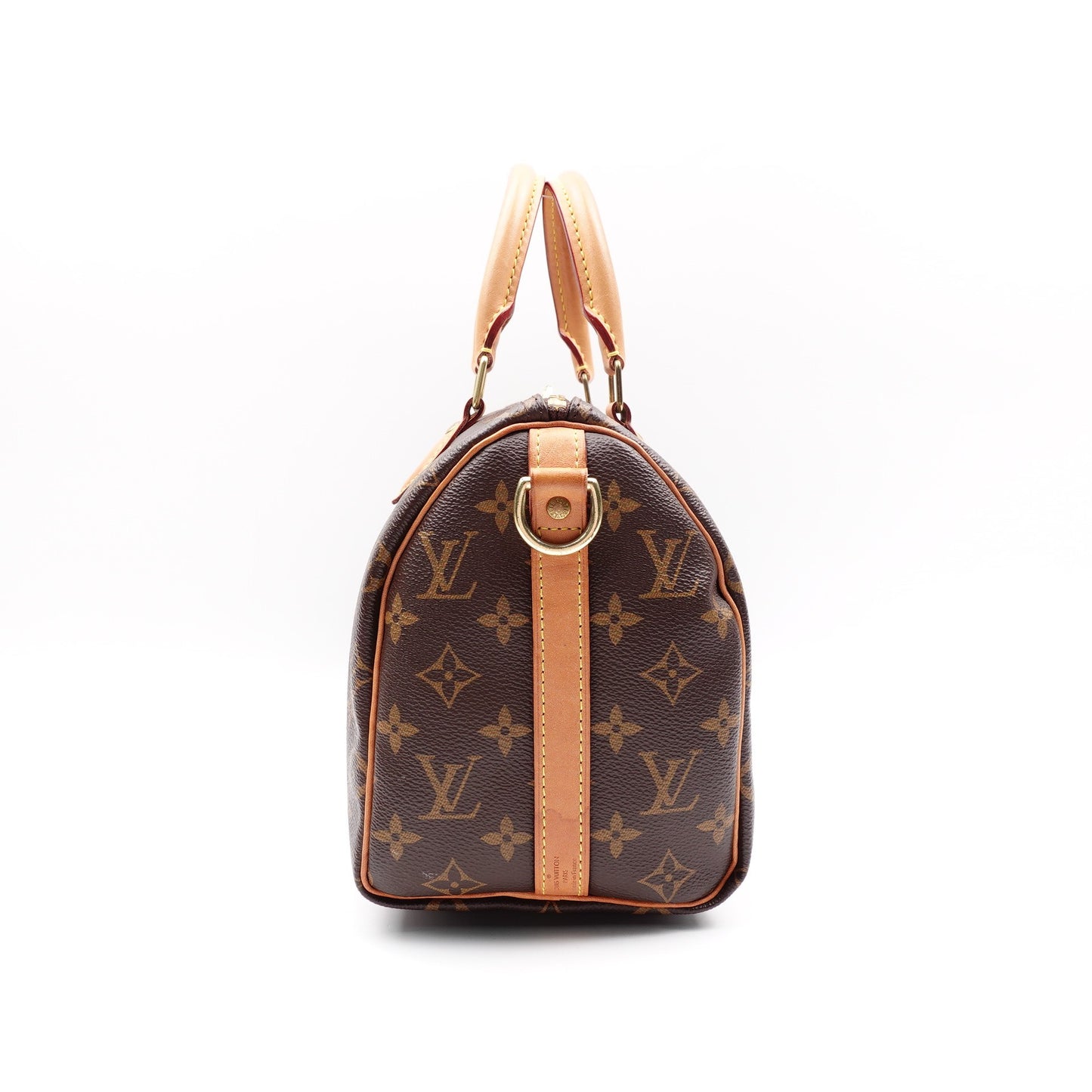 Pre-owned Louis Vuitton Speedy 25 Monogram Coated Canvas Shoulder Bag