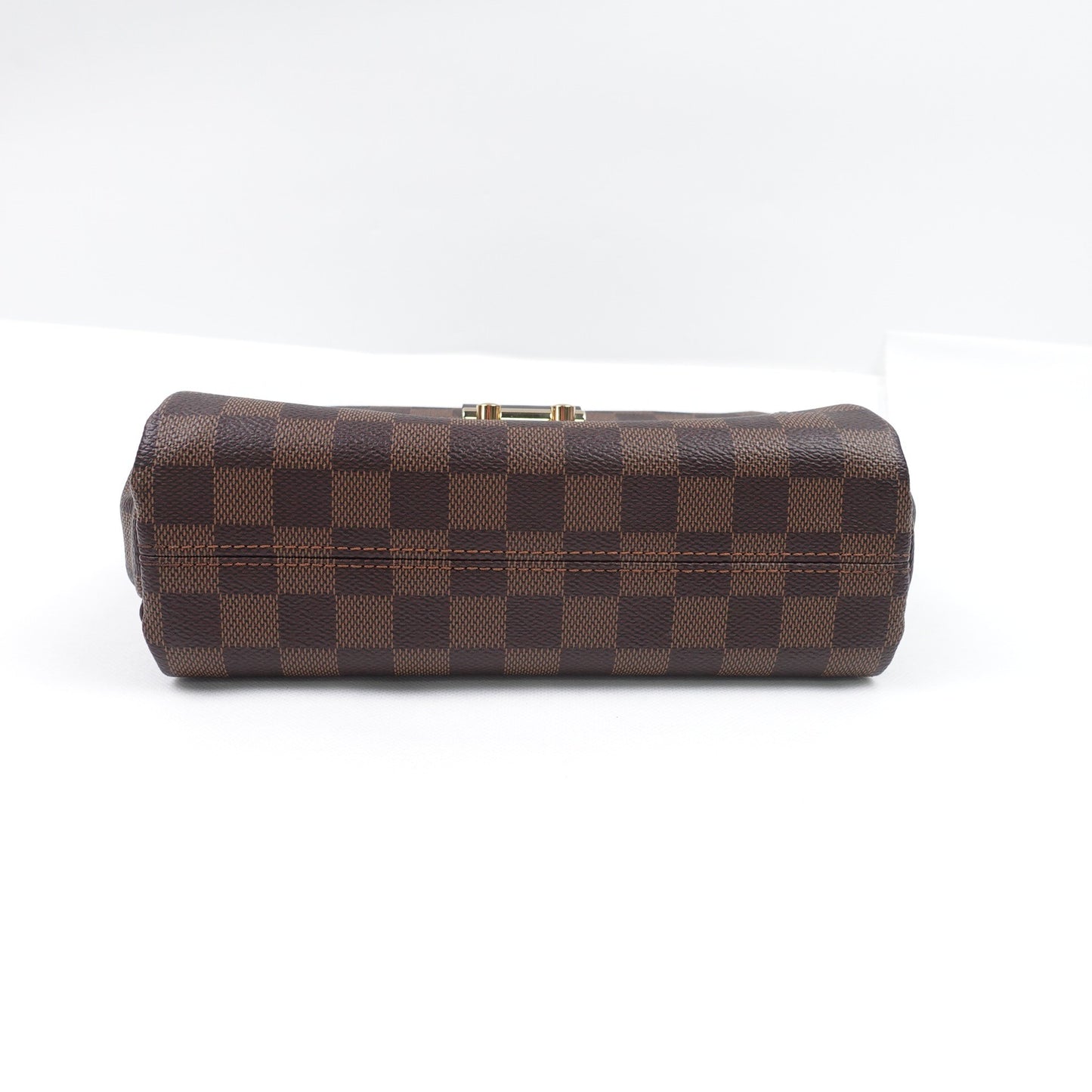 Pre-owned Louis Vuitton Croisette Damier Ebene Coated Canvas Shoulder Bag